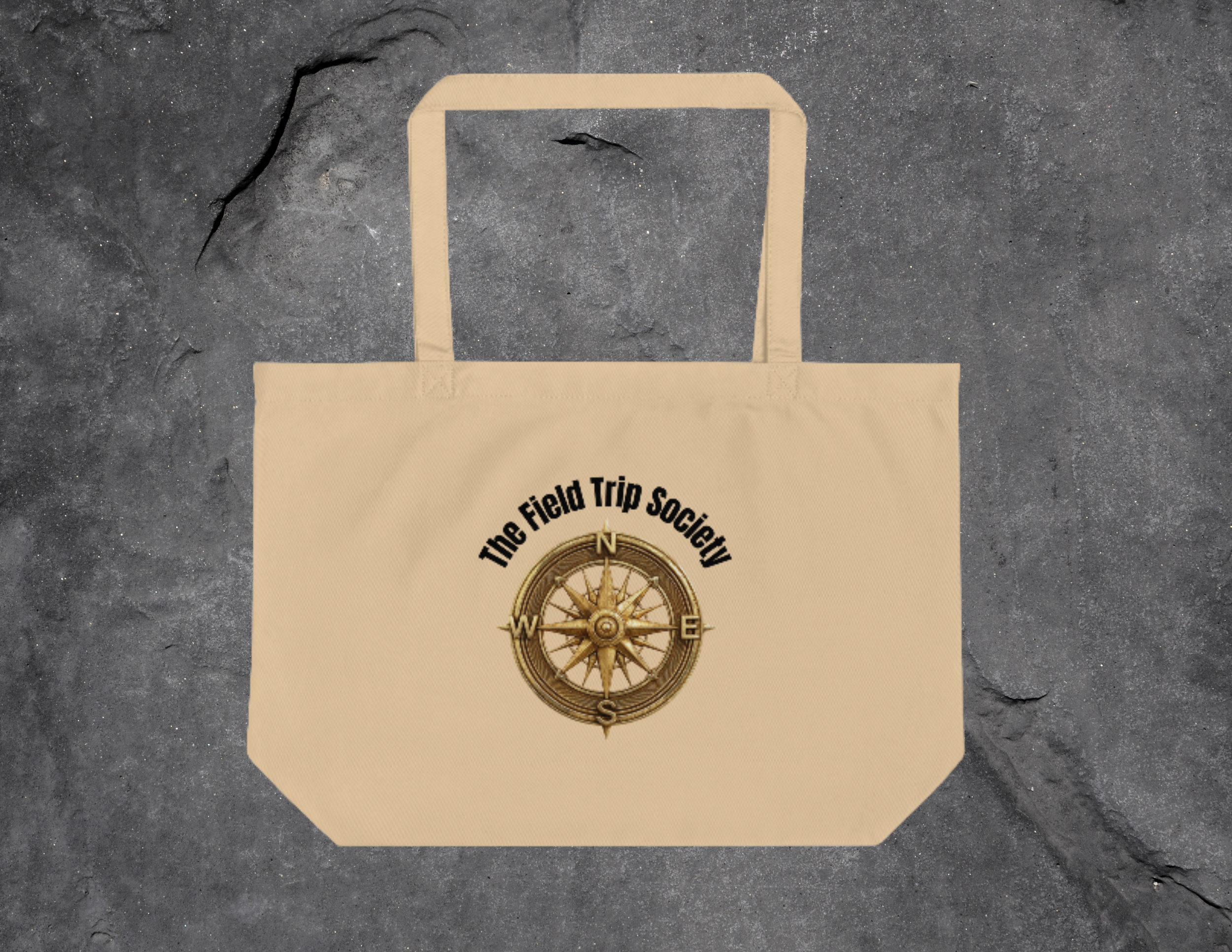 Large Organic Tote Bag (Printed)