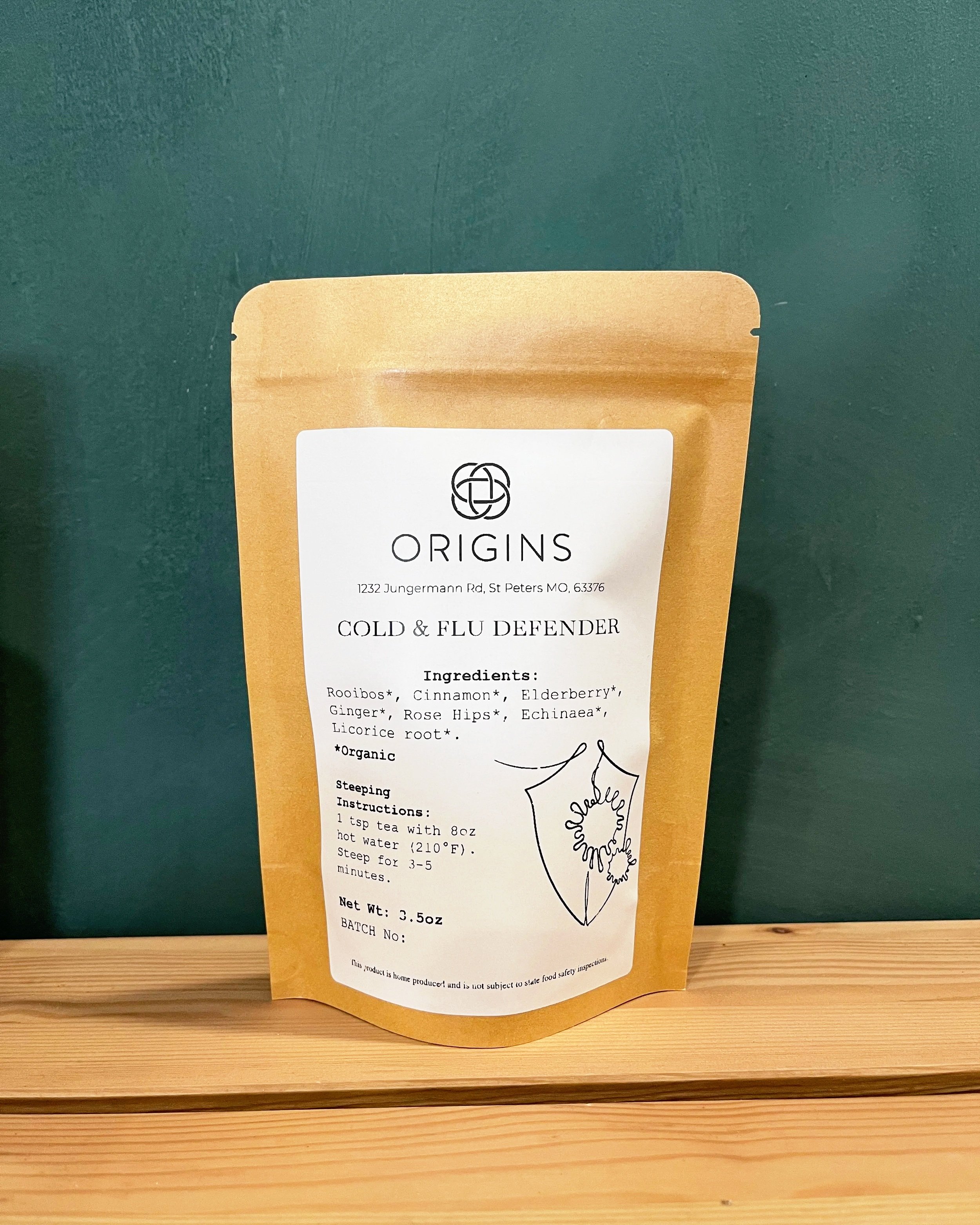 Cold & Flu Defender Tea bag