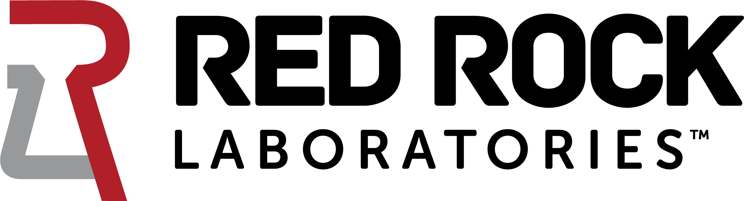 Logo featuring a stylized red and gray letter R and the text 'Rushmore' in black.