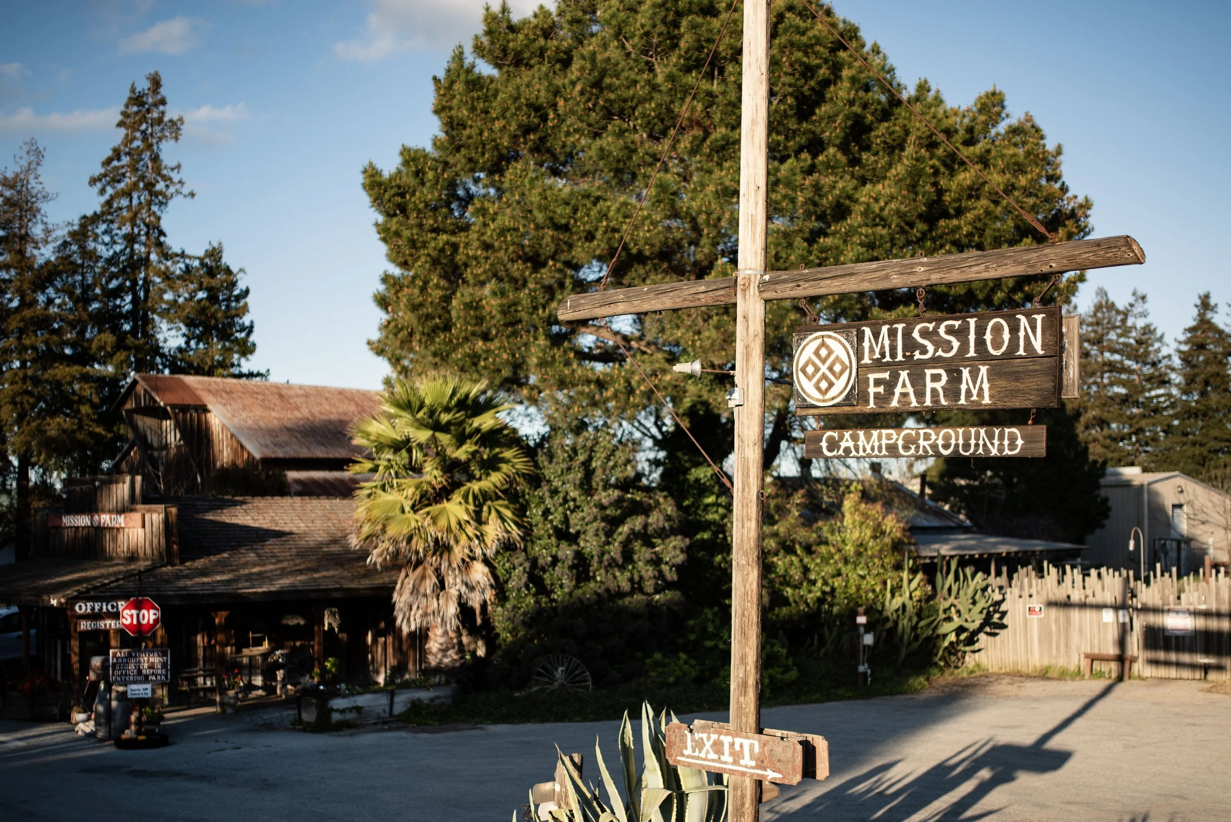 Mission Farm Entrance