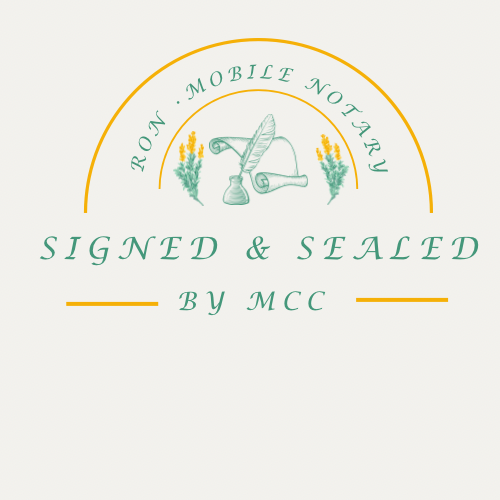 Signed &amp; Sealed by MCC