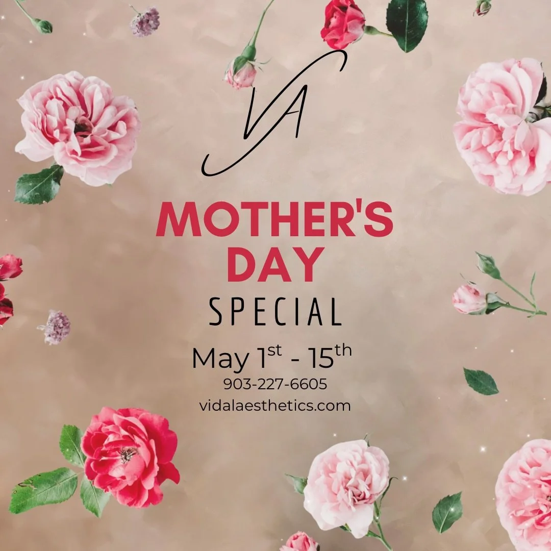 ✨ Mother&rsquo;s Day Event &ndash; A Little Something Just for You ✨
Because moms deserve to feel refreshed, confident, and taken care of 🤍
Specials:
&bull; Mini Lip | $310
&bull; Tox | $10/unit
&bull; Glo &amp; Go Facial | $95
&bull; 5 Lipo B12 Inj