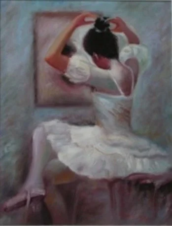 ‘Ballerina Getting Ready’
