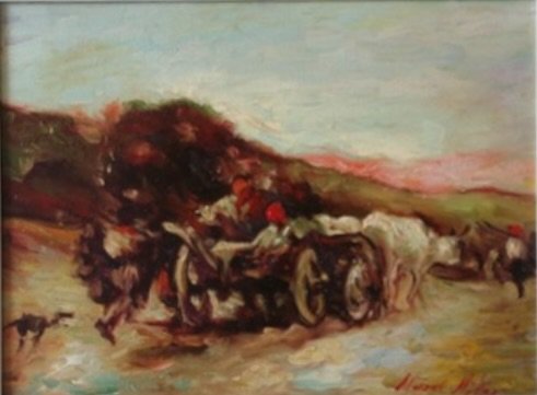 ‘Ox Drawn Carriage’