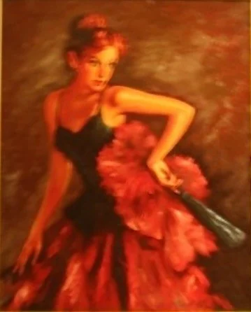 ‘Woman with Fan’