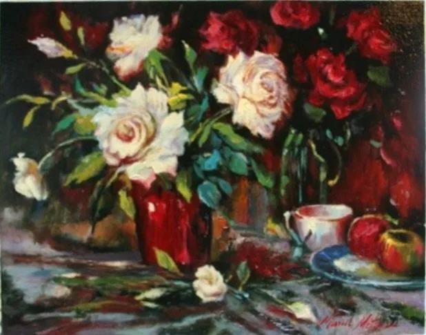 ‘Still Life with Roses’