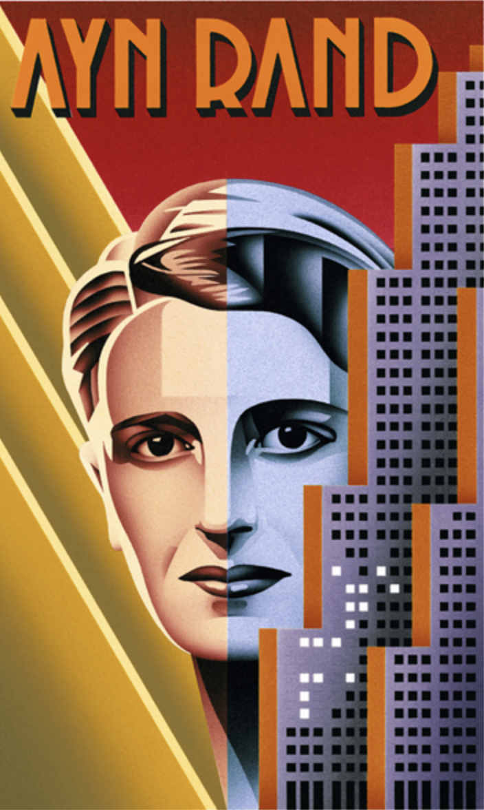 ‘Ayn Rand Stamp’