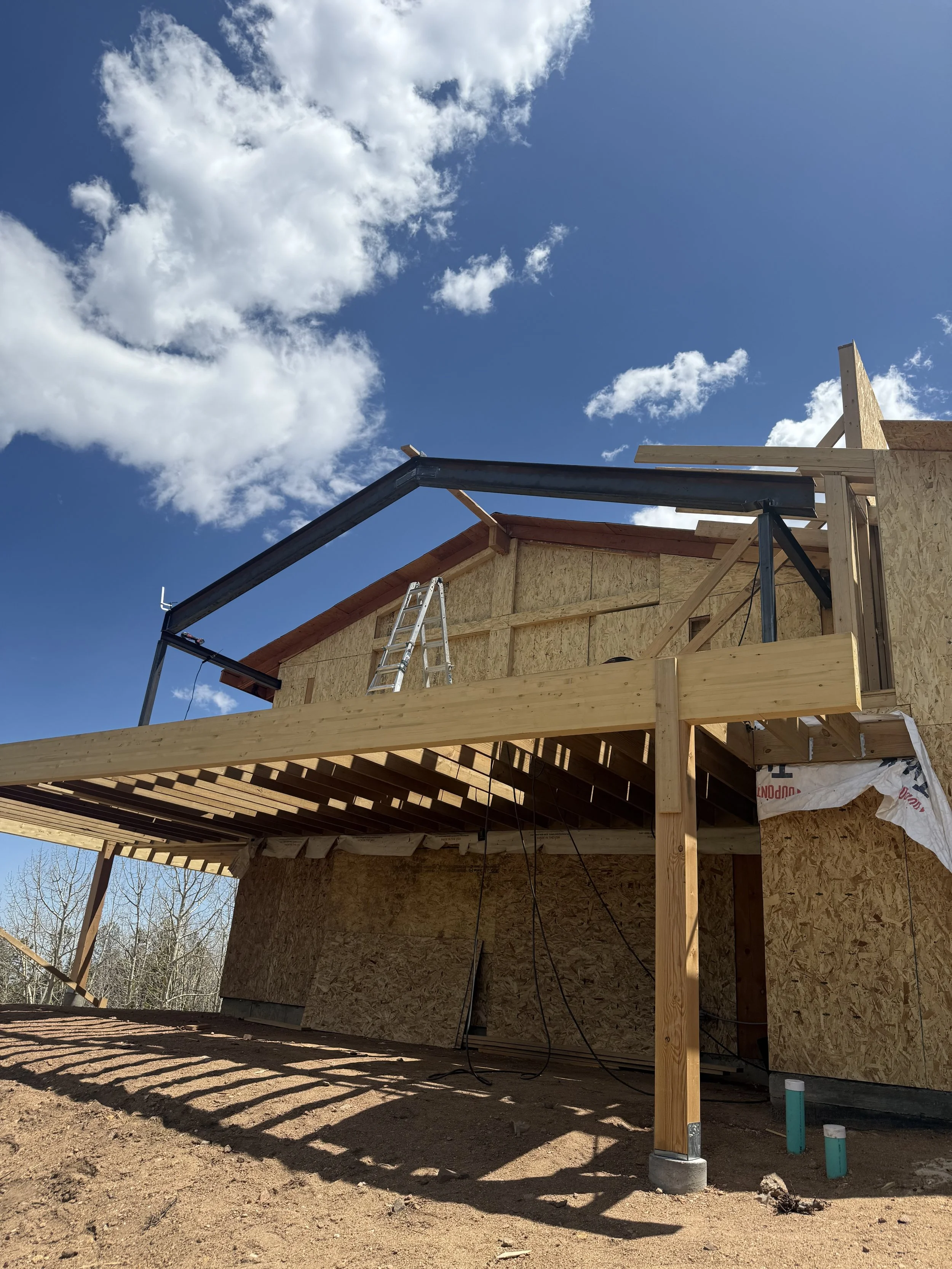 Pergolas, Structural steel and repairs