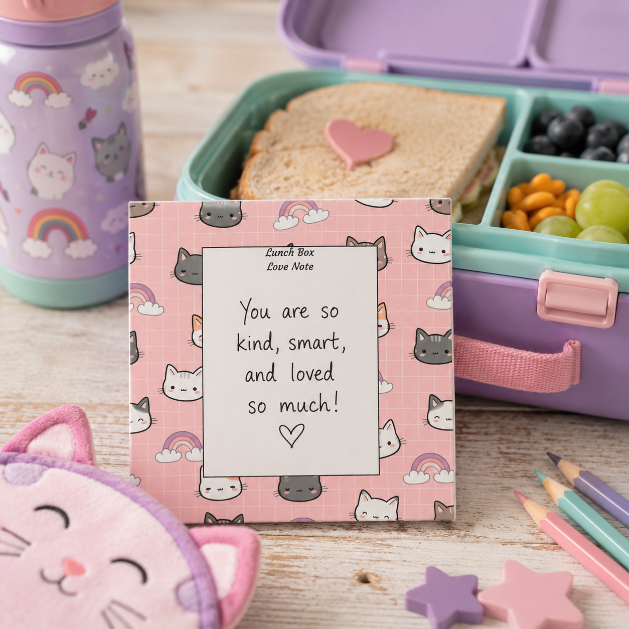 Kitty Rainbow Notes