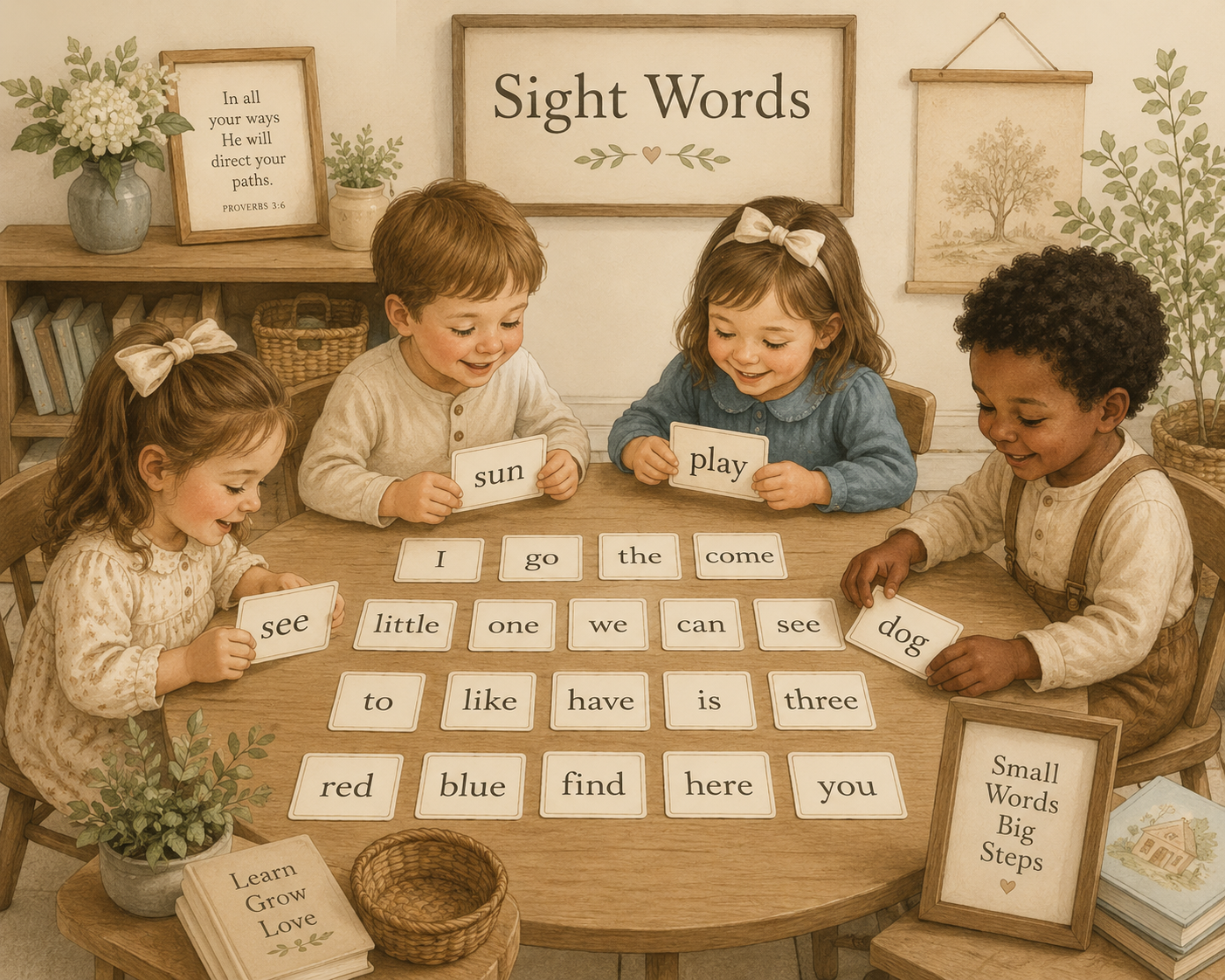 Kindergarten Sight Words