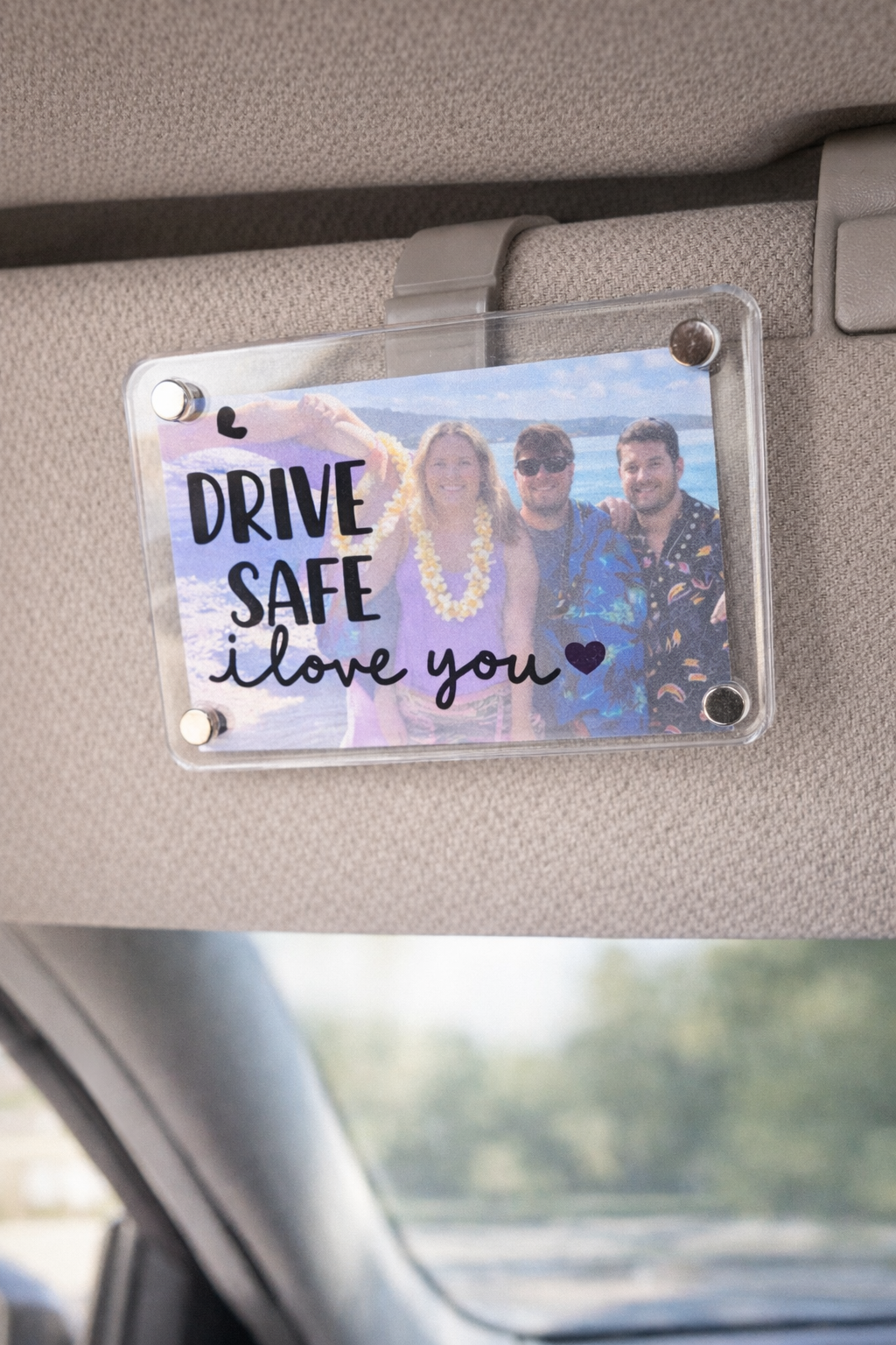 Custom Car Visor Clip
