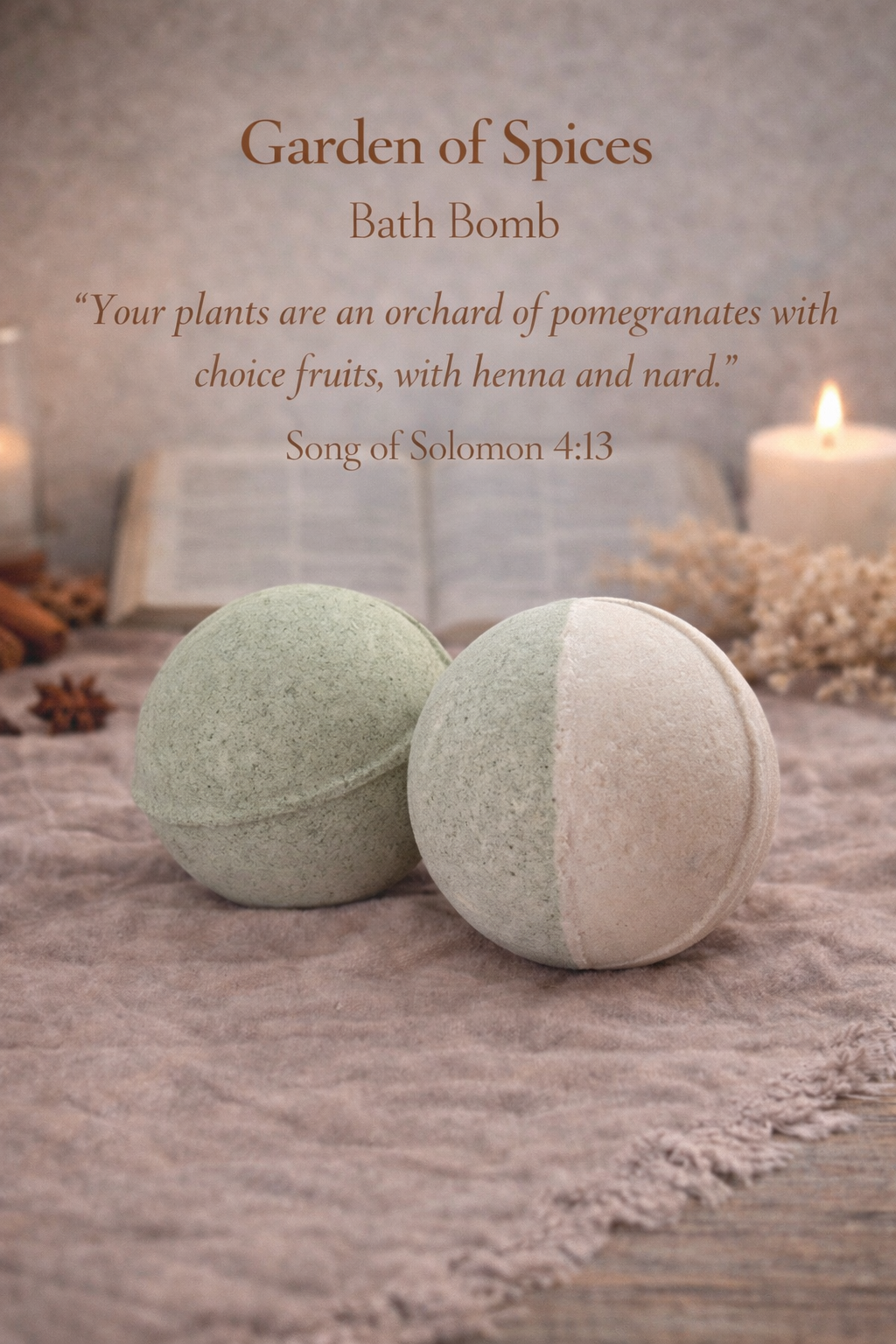 Garden of Spices Bath Bomb