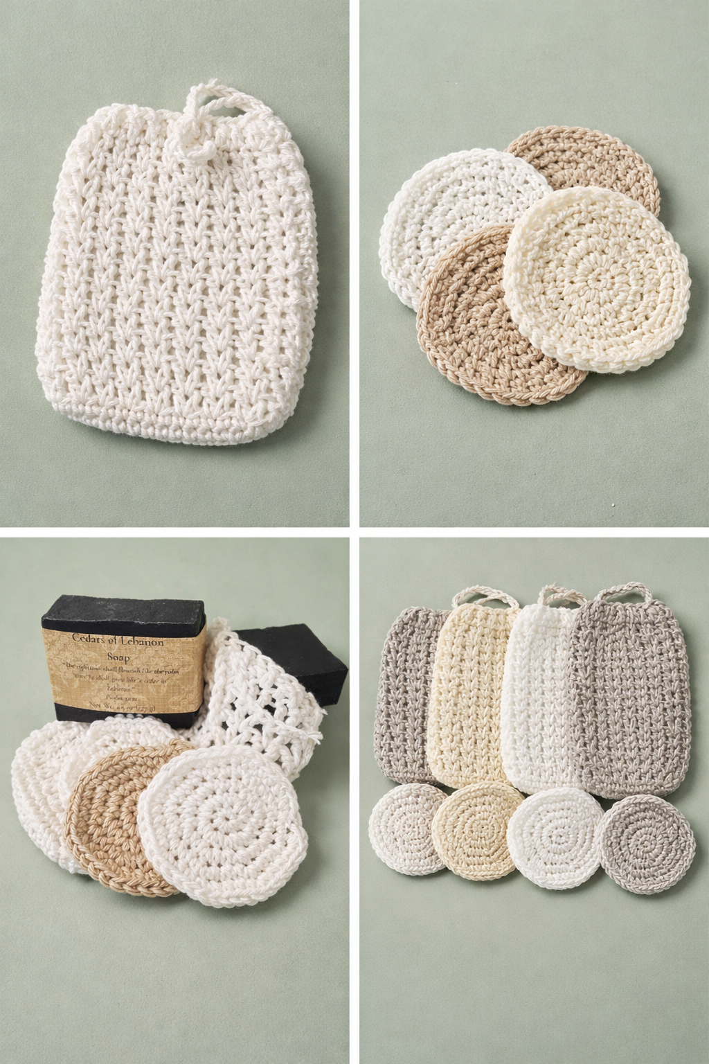 Cotton Soap Bags & Wash Rounds