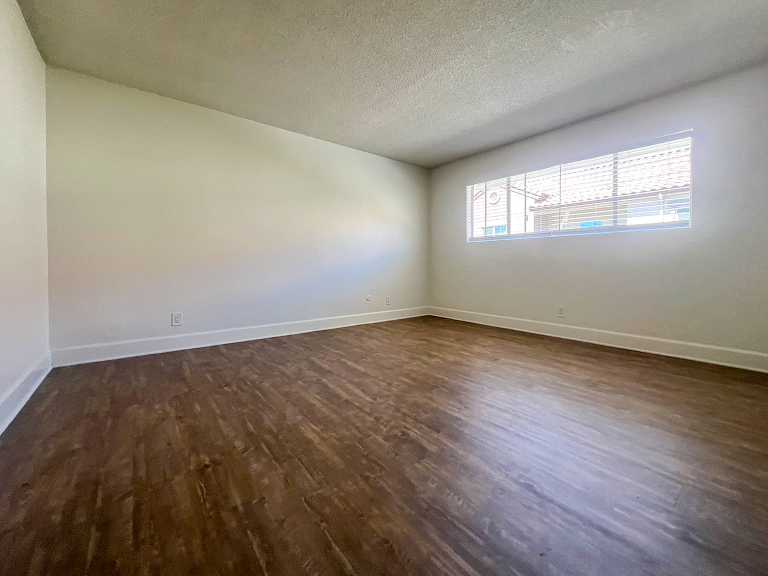 Bedroom in 1-Bedroom Palm Vista Apartment