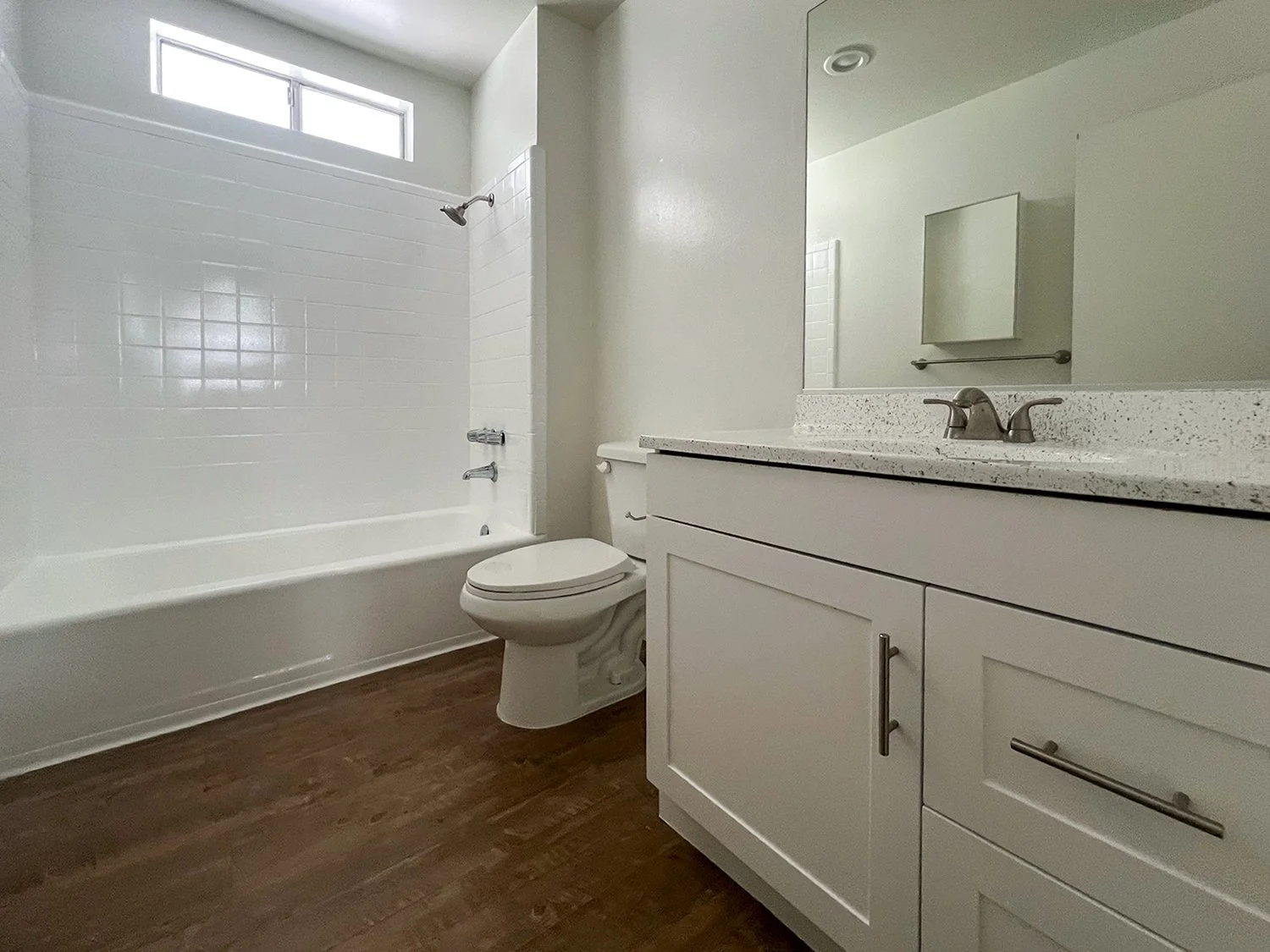 Bathroom in Palm Vista 1-Bedroom Unit