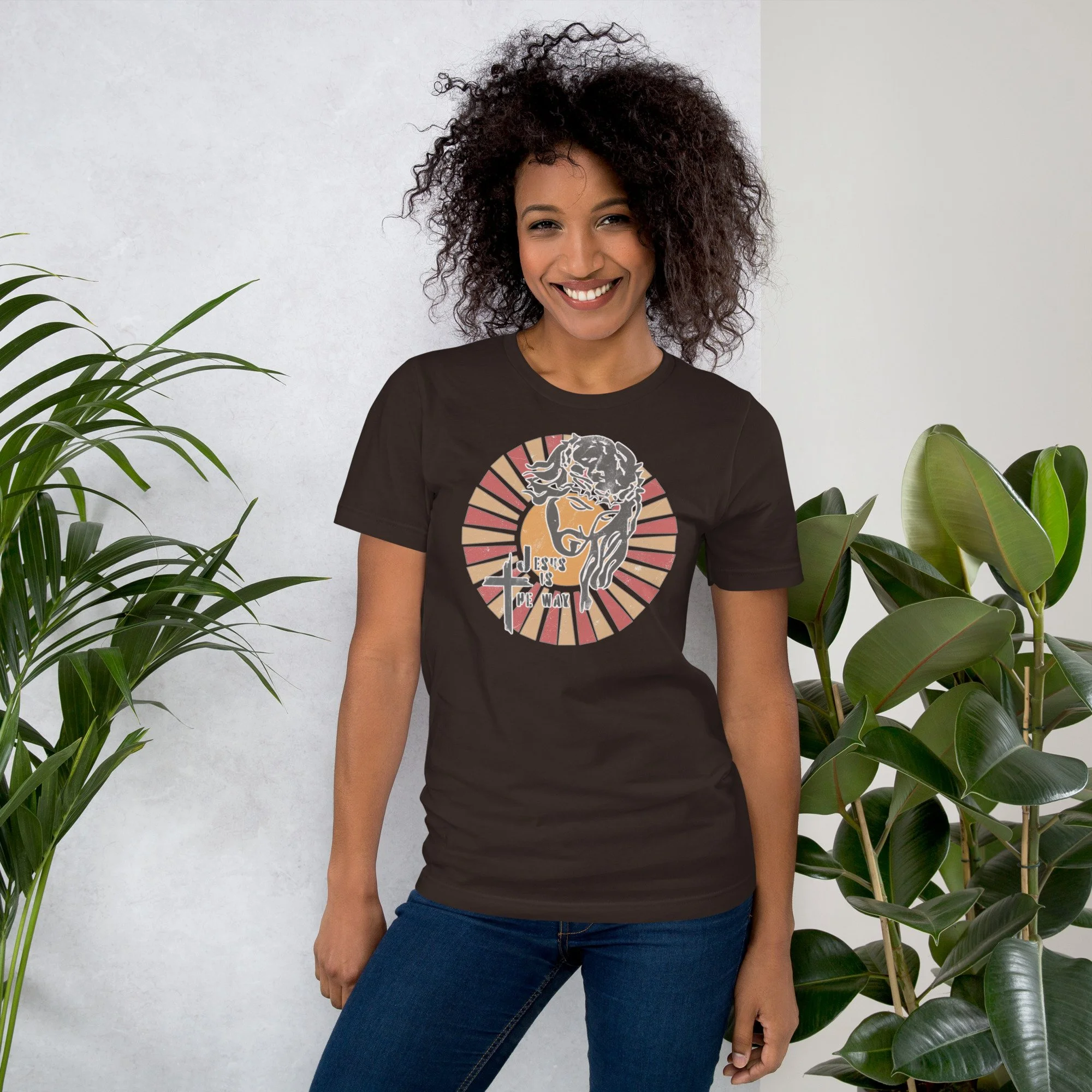 Jesus Sun Unisex t-shirt