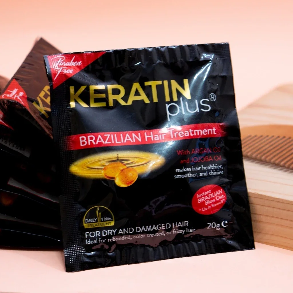 KeratinPlus BLACK Brazilian Hair Treatment (20g)