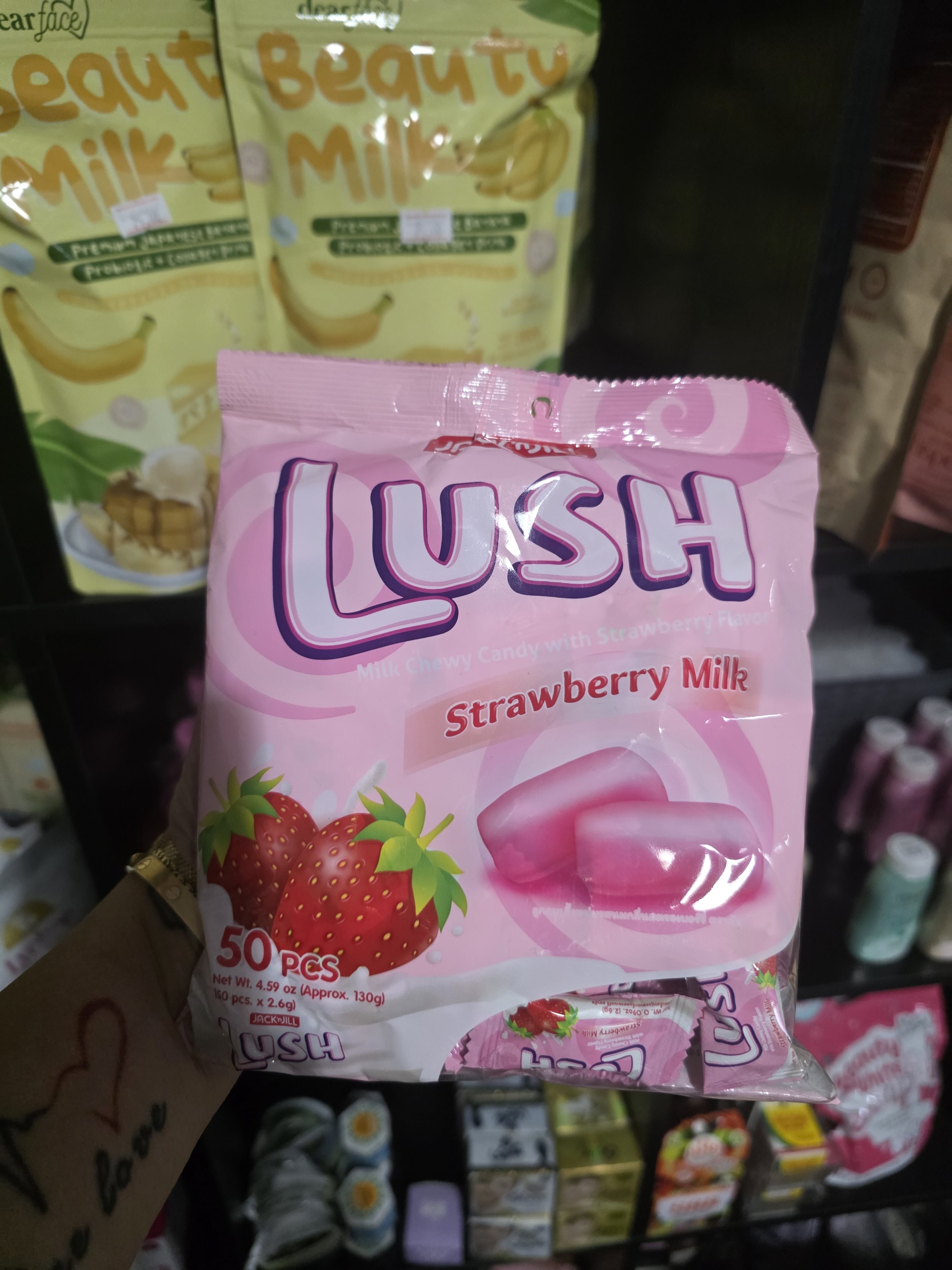 Lush Strawberry Milk Chews