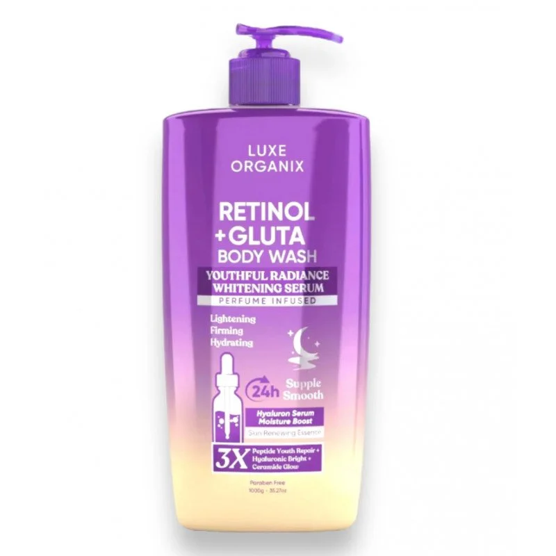 Luxe Organix Retinol + Gluta Body wash