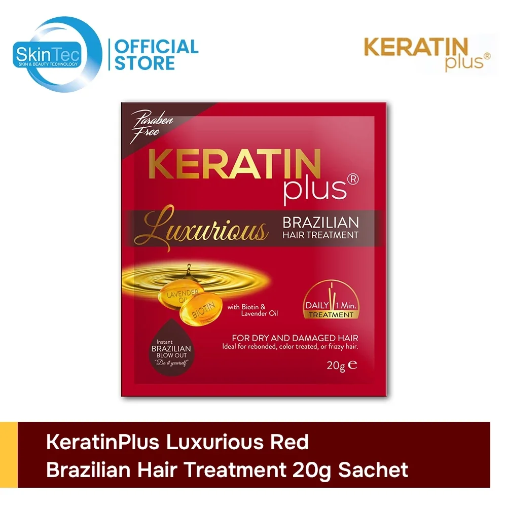 Keratin Plus RED Luxurious Brazilian Hair Treatment