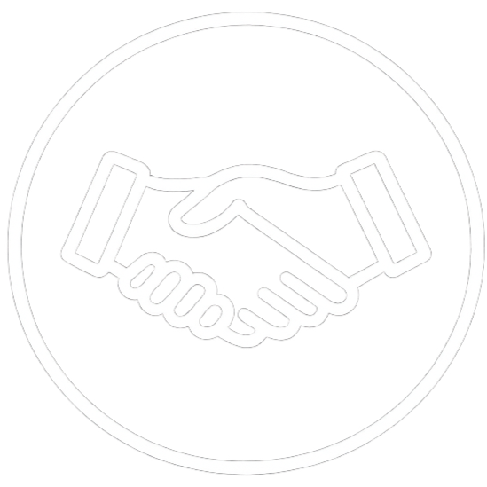 Hands shaking icon