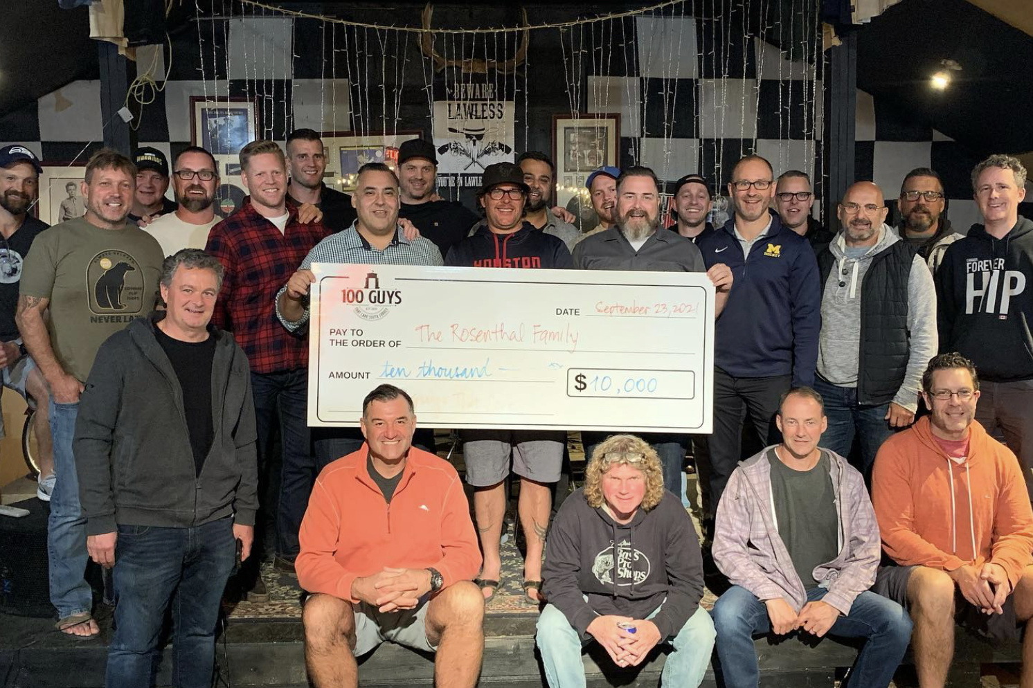 2021 Q3 $10K Recipient: Rosenthal Family