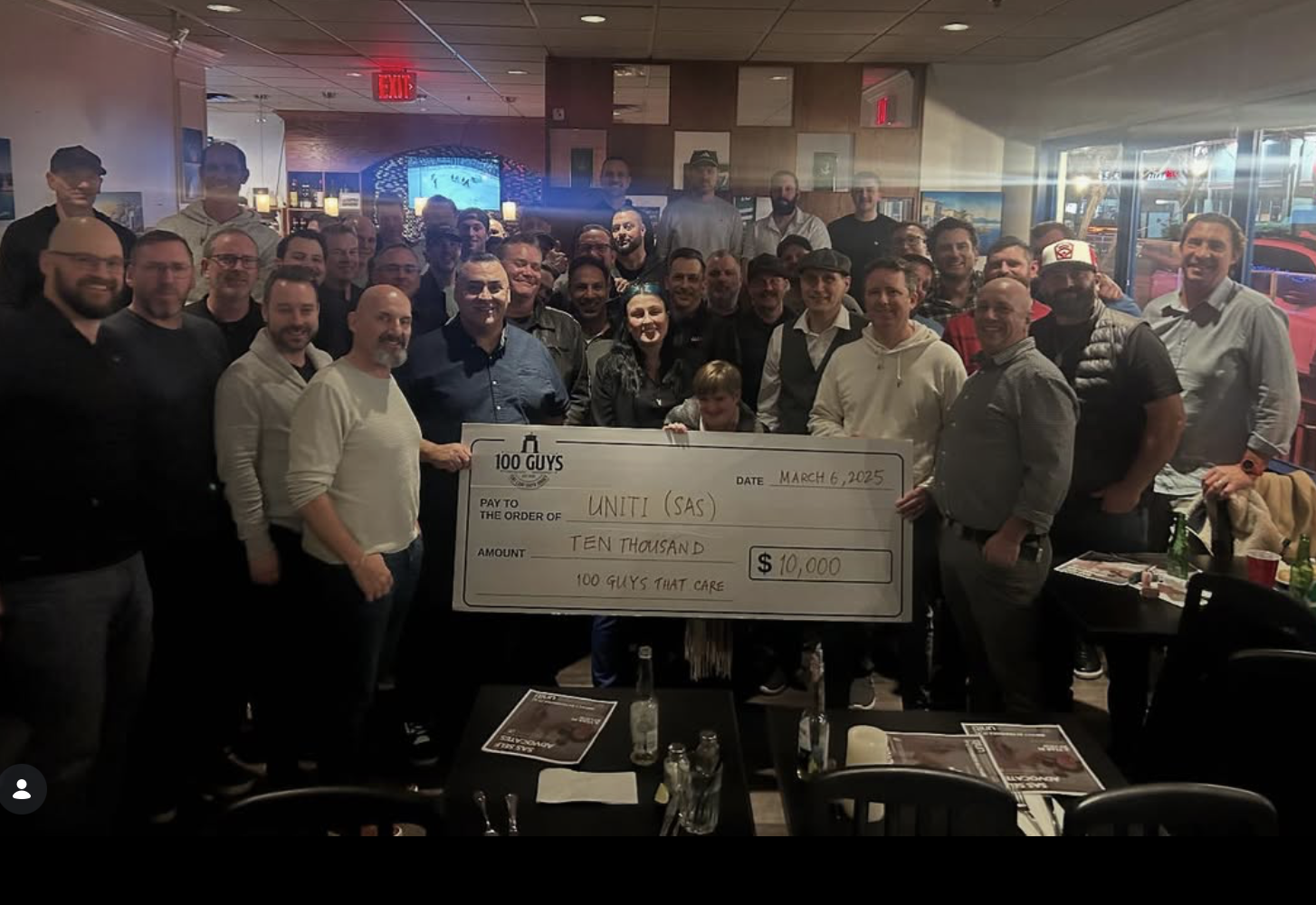 2025 Q1 $10K Recipient: Uniti Semiahmoo House Society