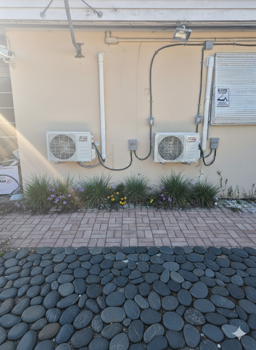 Two Installed AC units.