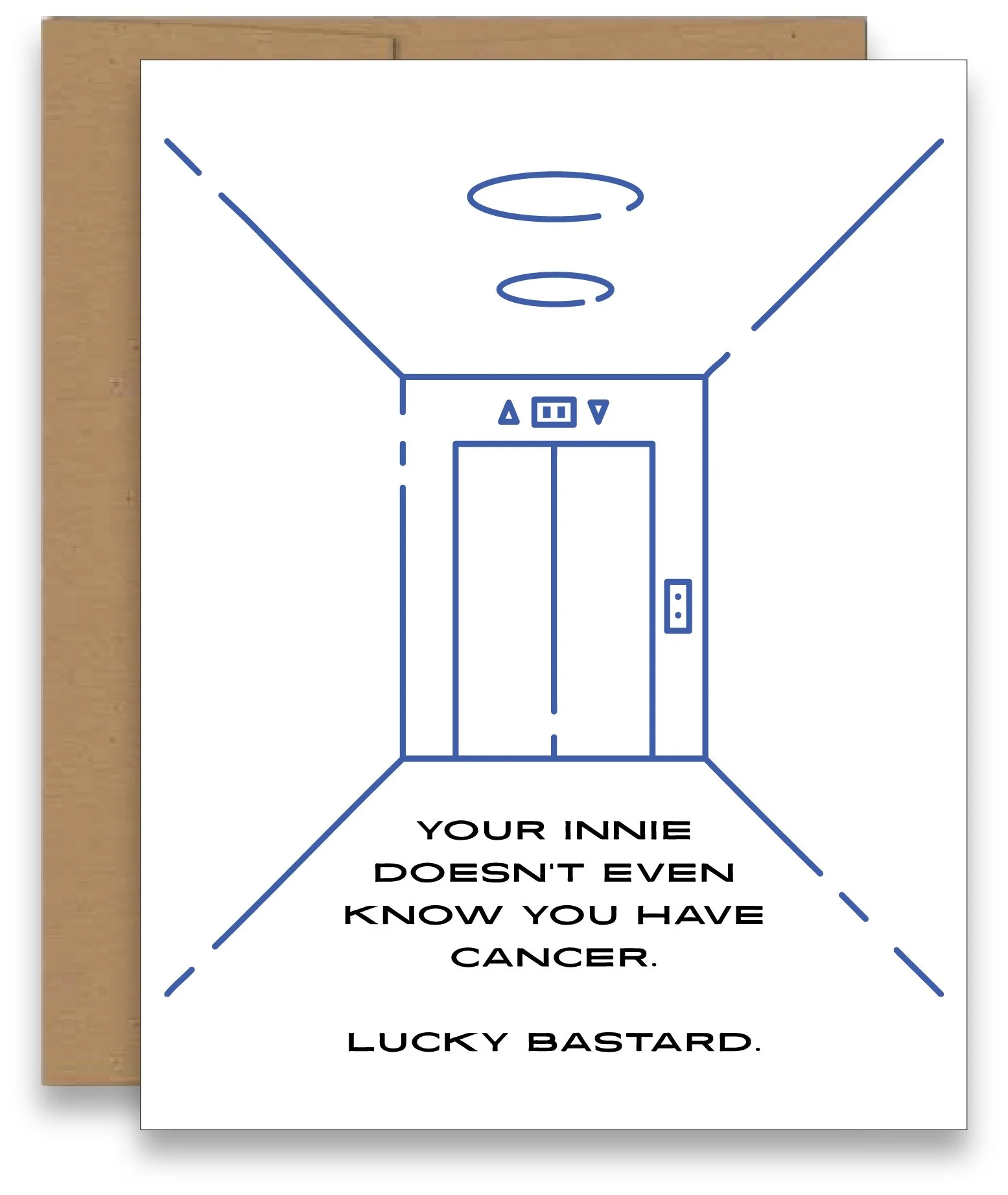 Severance Lucky Bastard Card