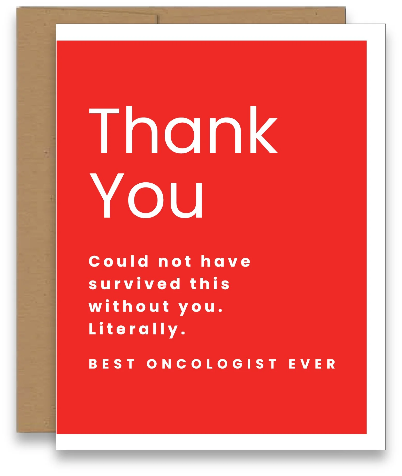 Red Best Hematologist Card