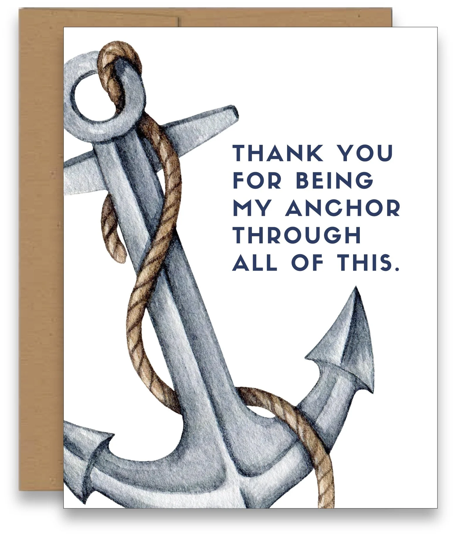 You Are My Anchor Card