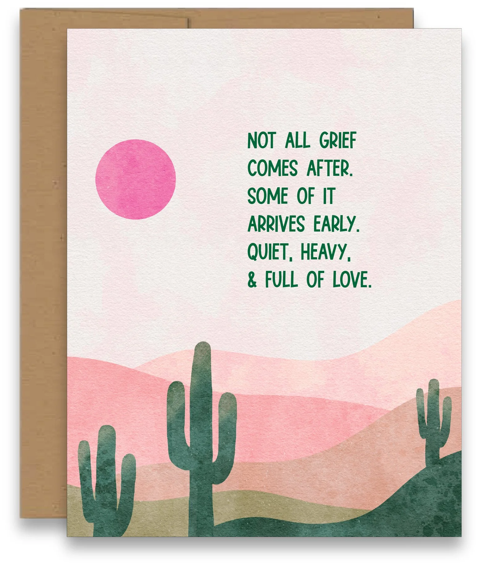 Southwestern Grief and Loss Card