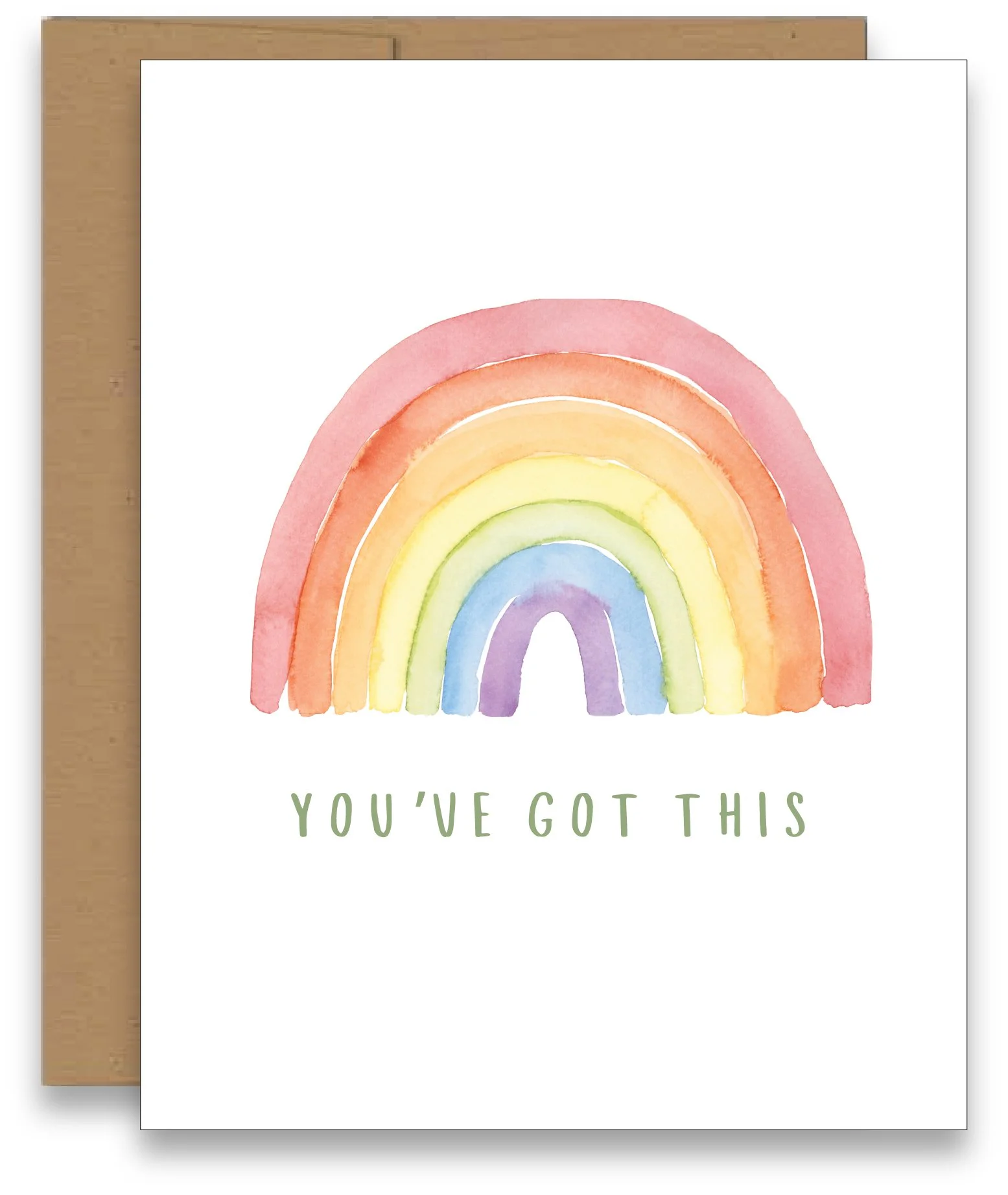 Rainbow Support Card