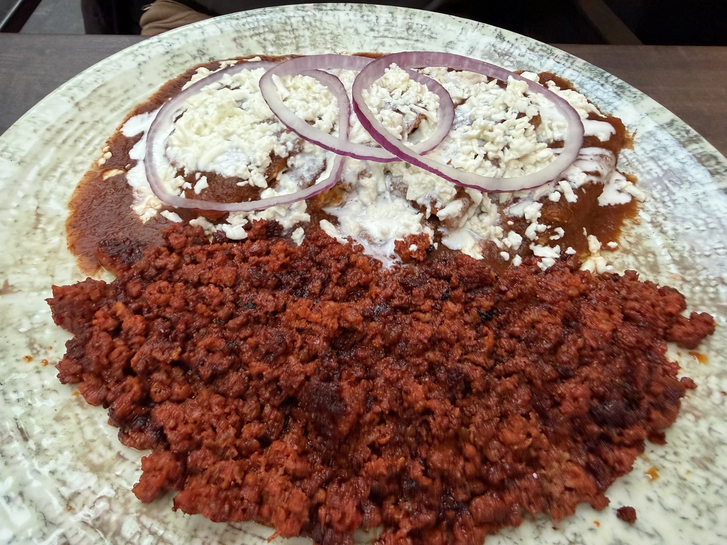 Chorizo Enchalada @ Tikua 