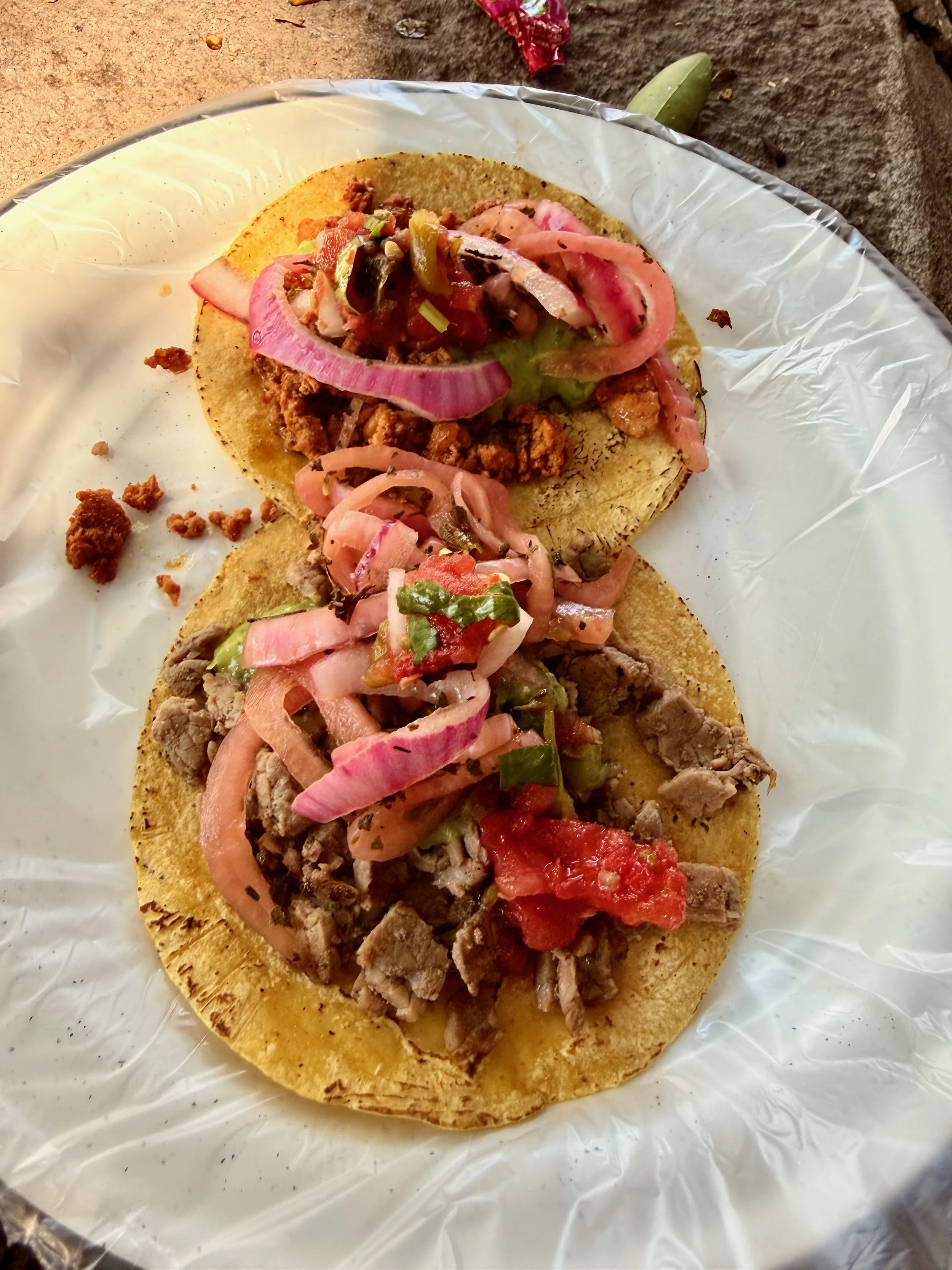 Mexican Beef Tostadas