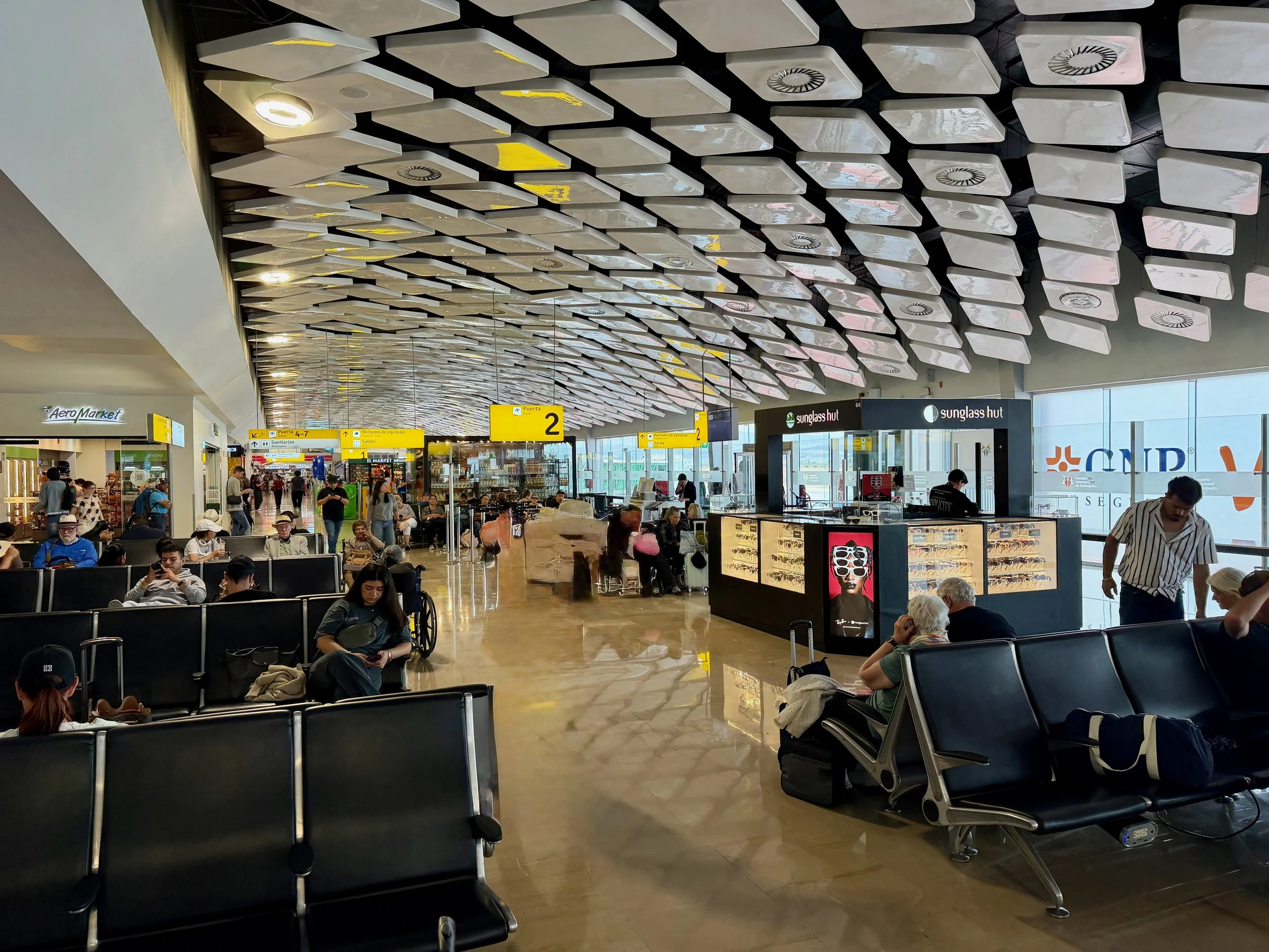 Guanajuato Airport Departure Lounge