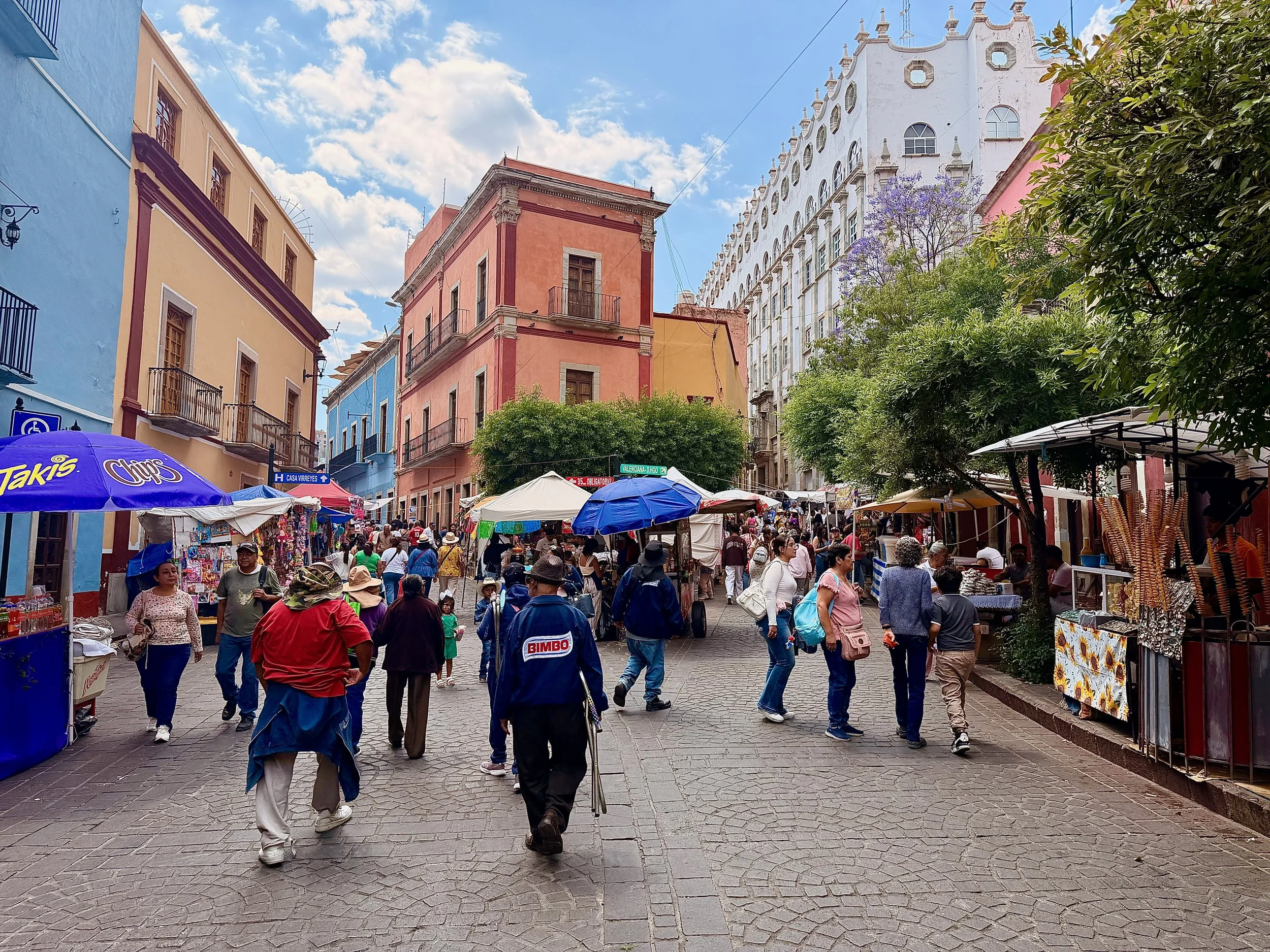 Busy Streets Of Guanajuato