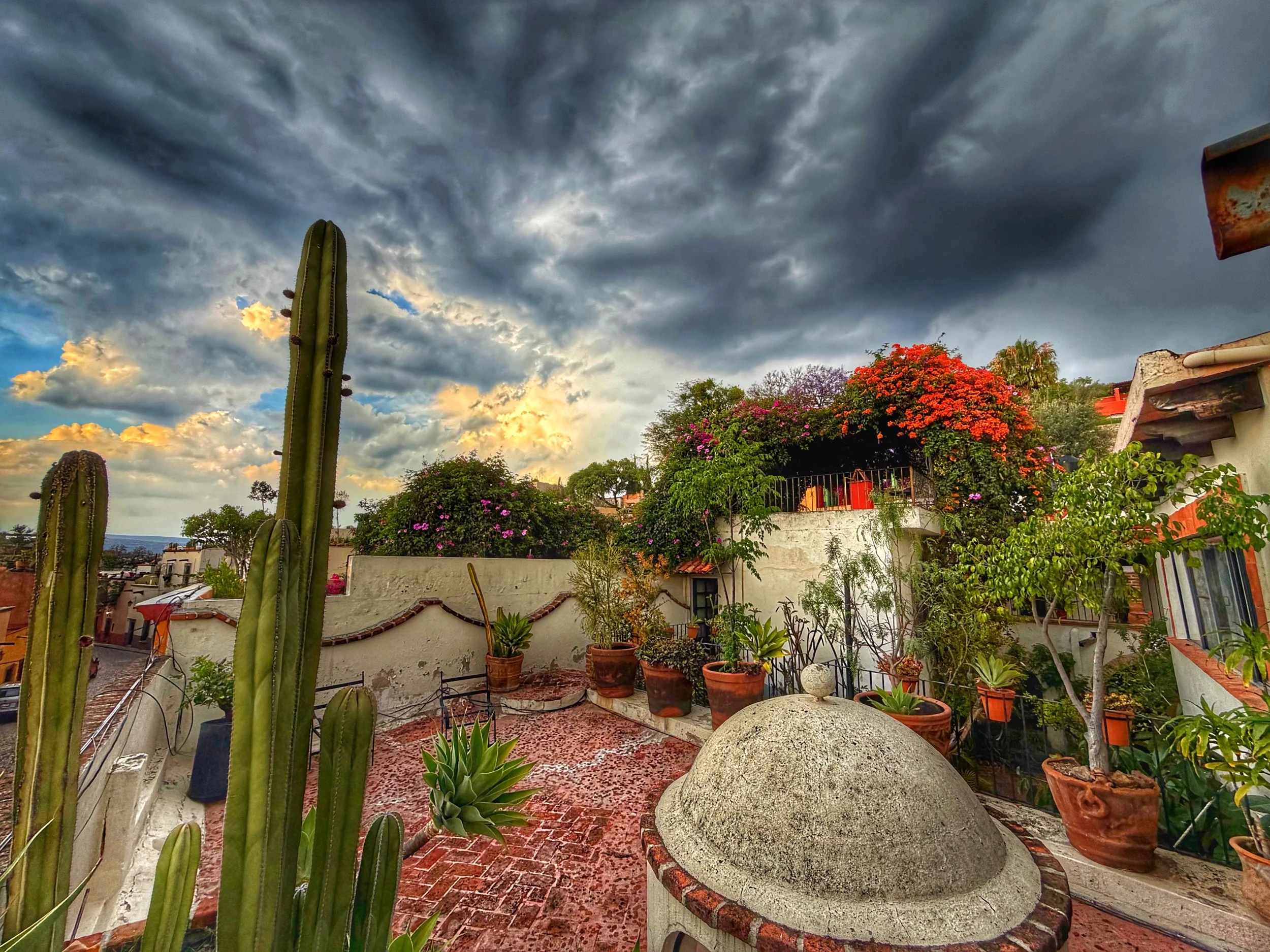 Evening From Our Rooftop