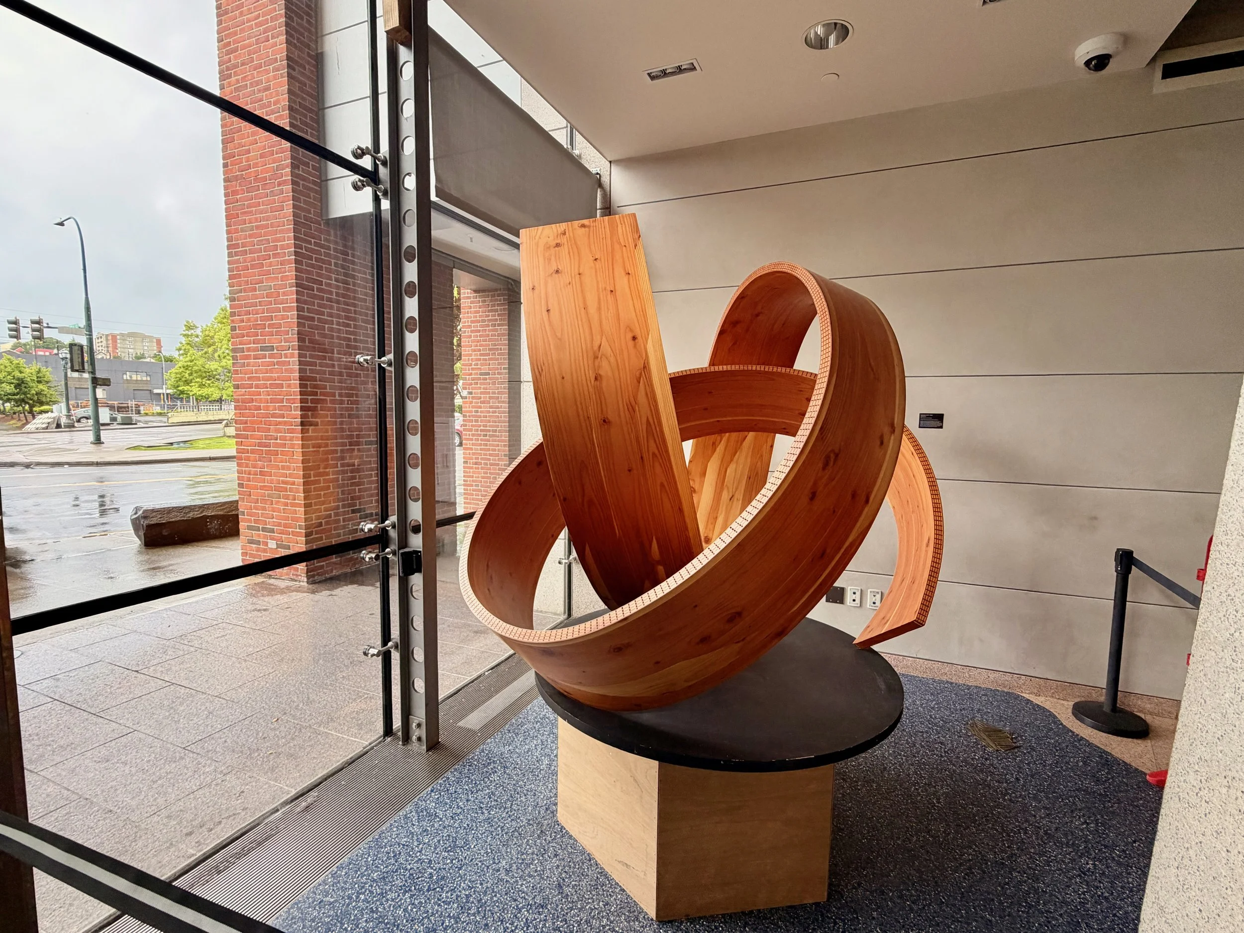 Wood Sculpture By Paul Vexler