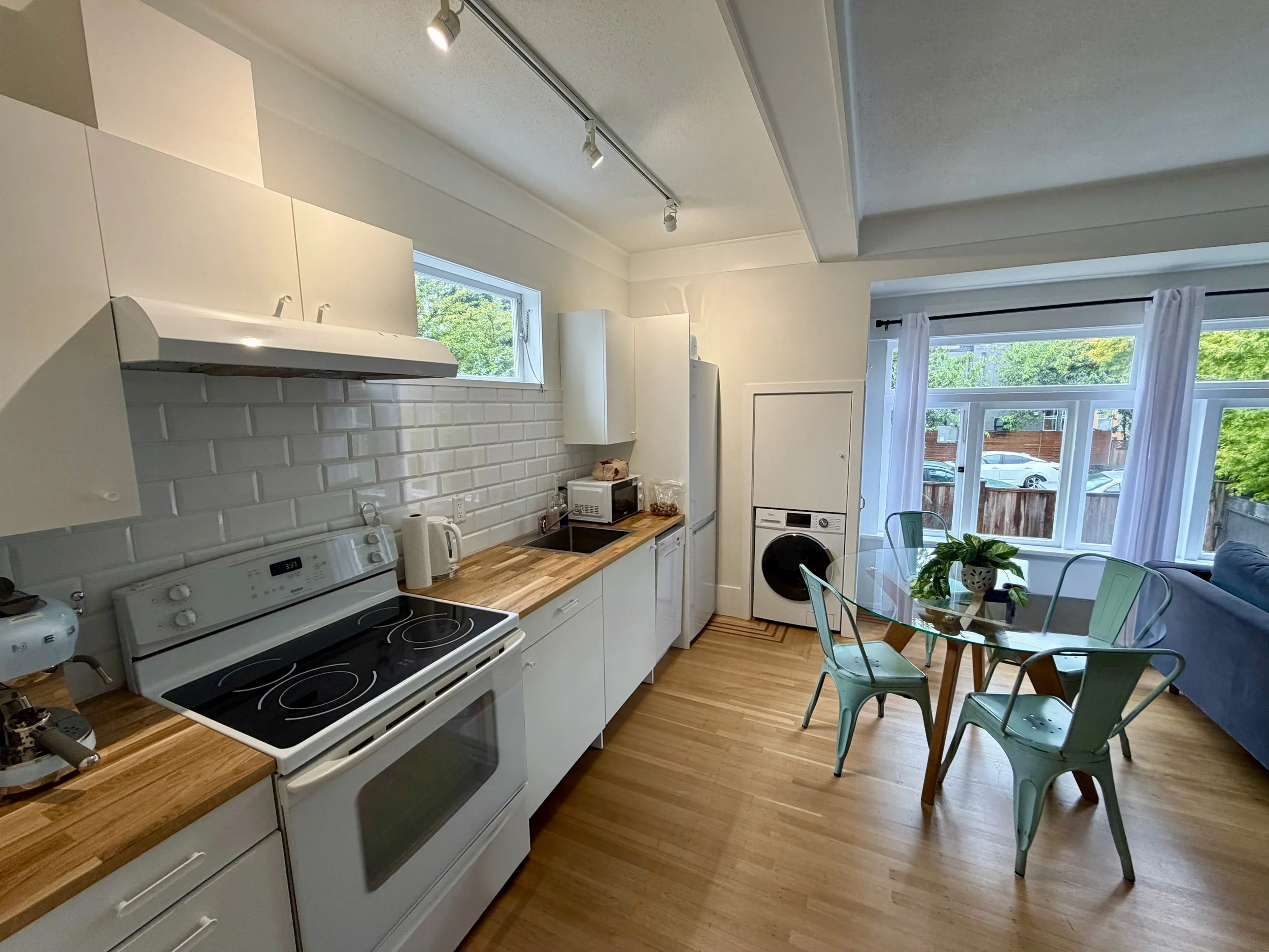 Kitchen in Our Kitsilano Airbnb
