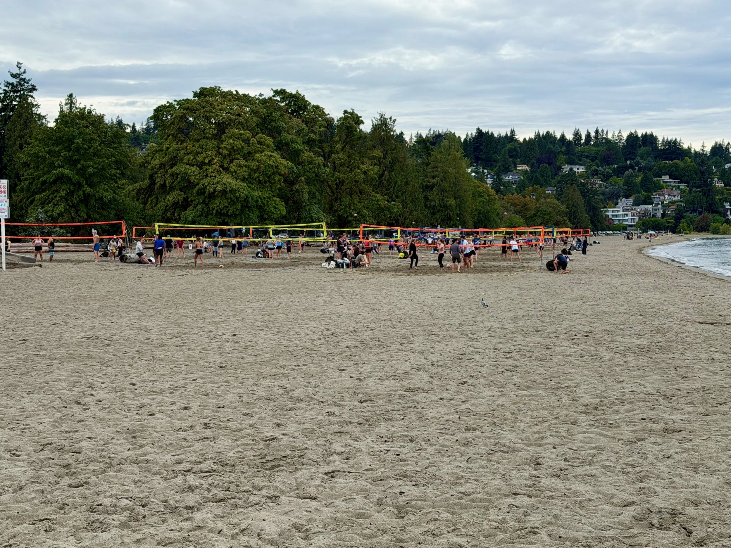 Volleyball at Jericho Beach
