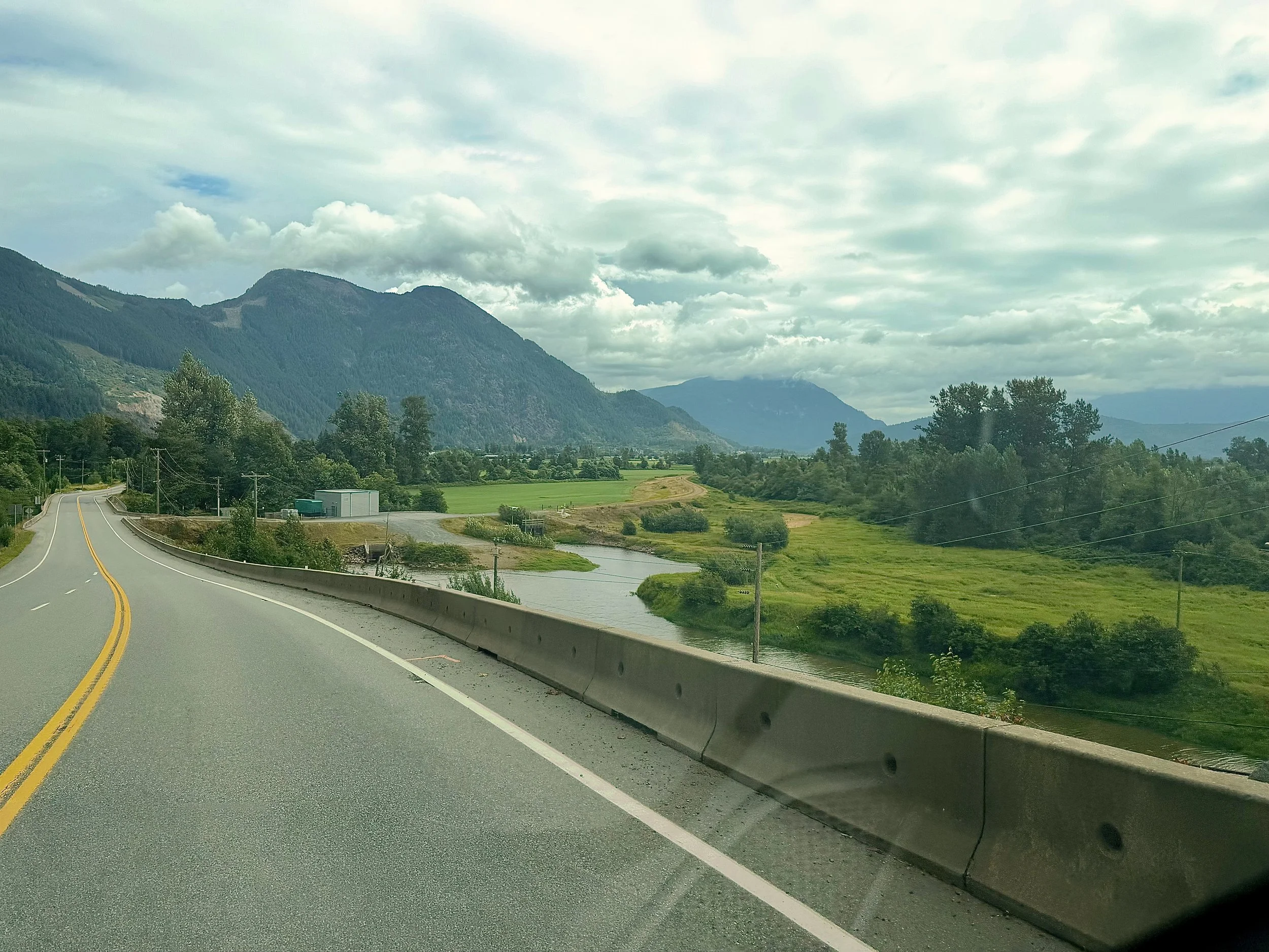 Scenic Drive Through British Columbia