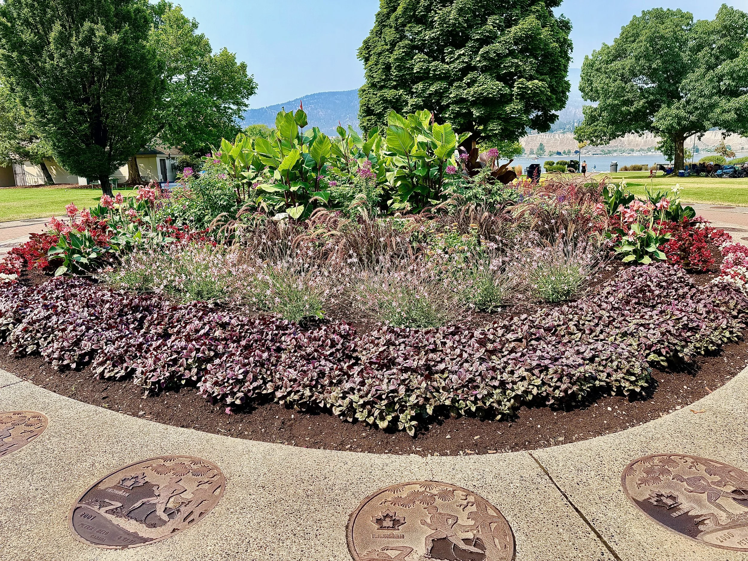 Summer Flower Garden in Penticton