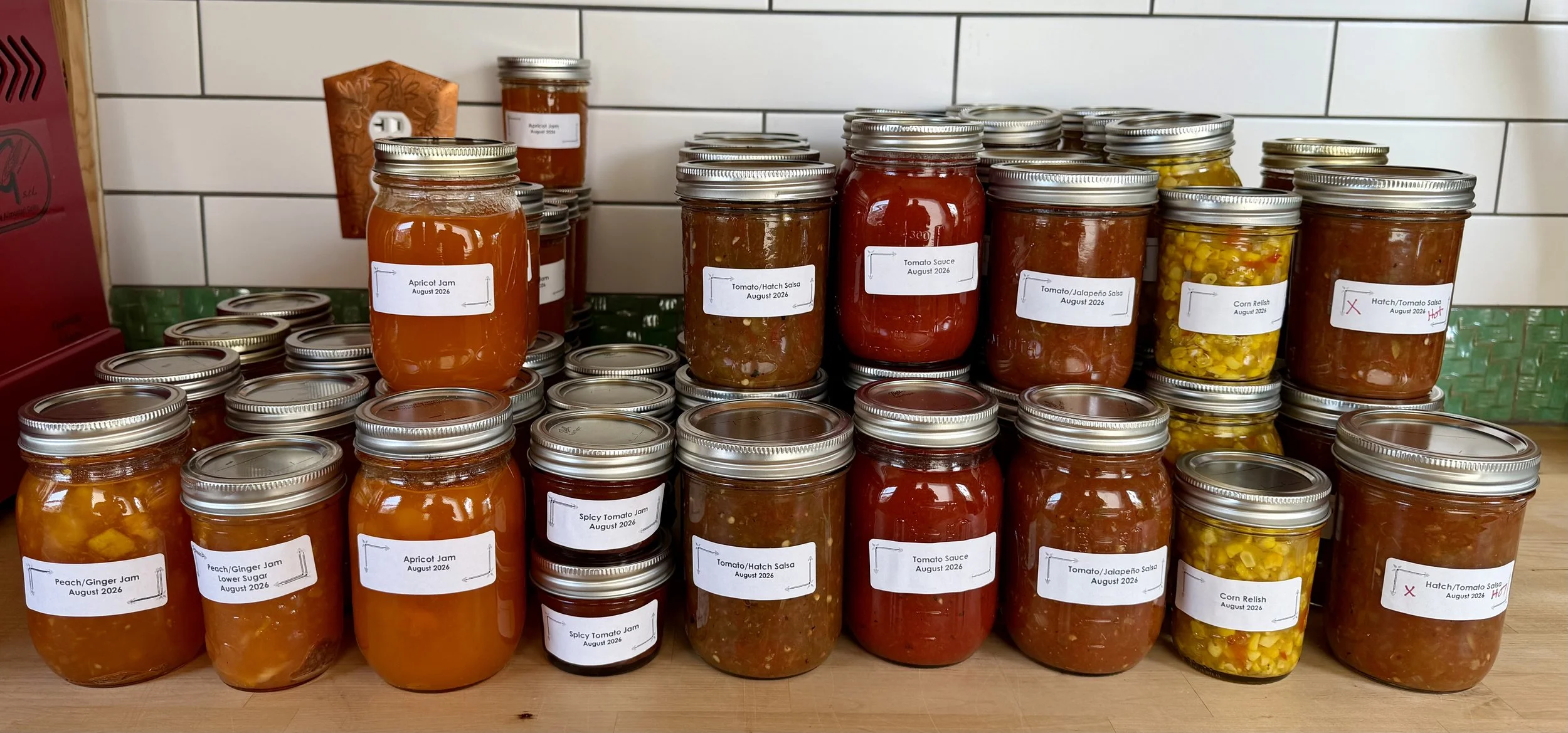 The finished harvest