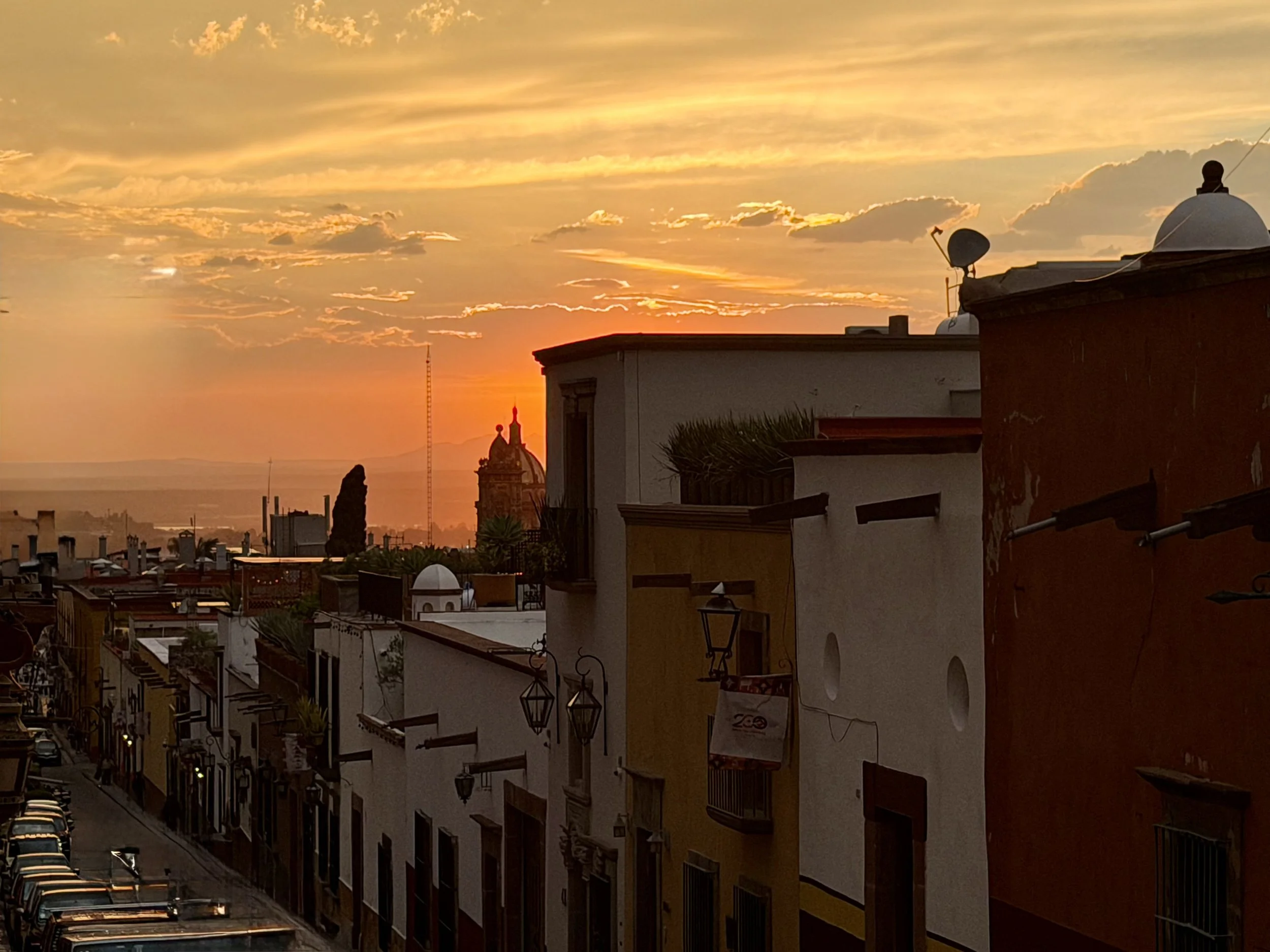 San Migule de allande-sunset-mexico