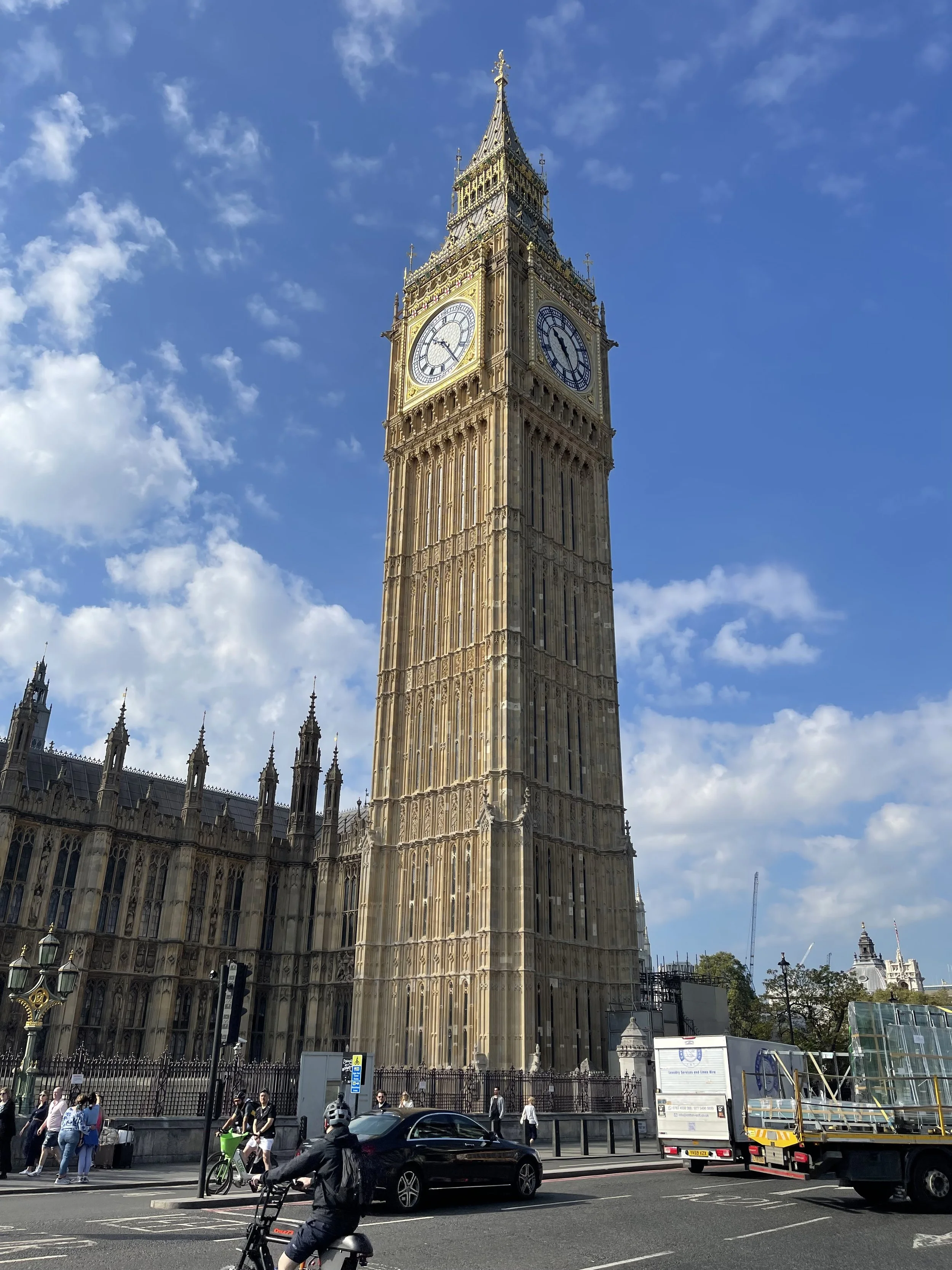London England Big Ben clock tower