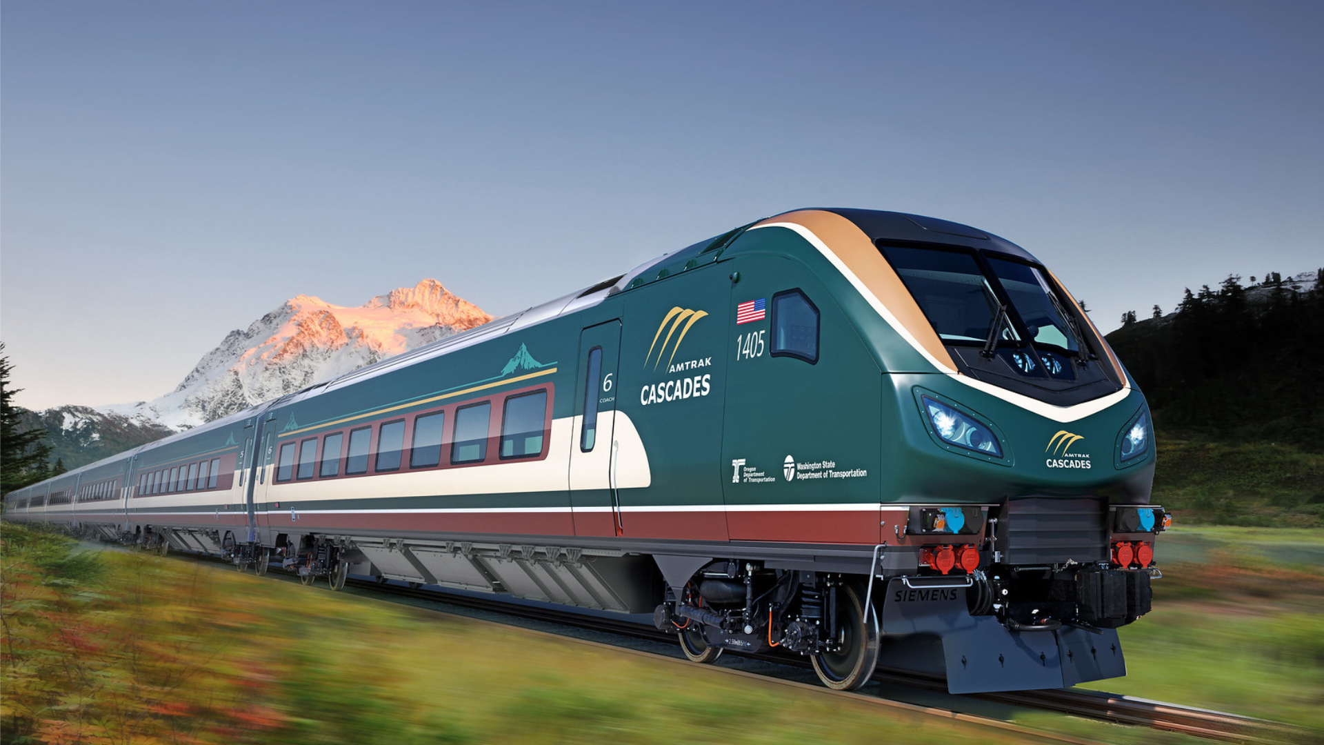 Amtrak Cascades, new train,