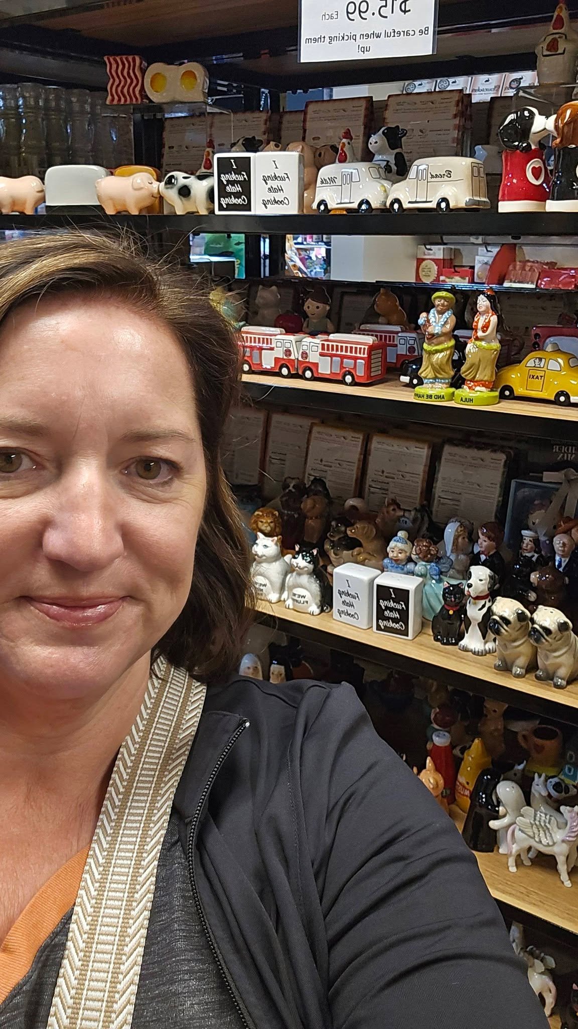 When you're driving through Omaha and a friend tells you there's a cute shop with lots of Salt &amp; Pepper shakers - you MUST stop! Only added 3 sets to the collection.

 Thank.you Heather Hall Christiansen!