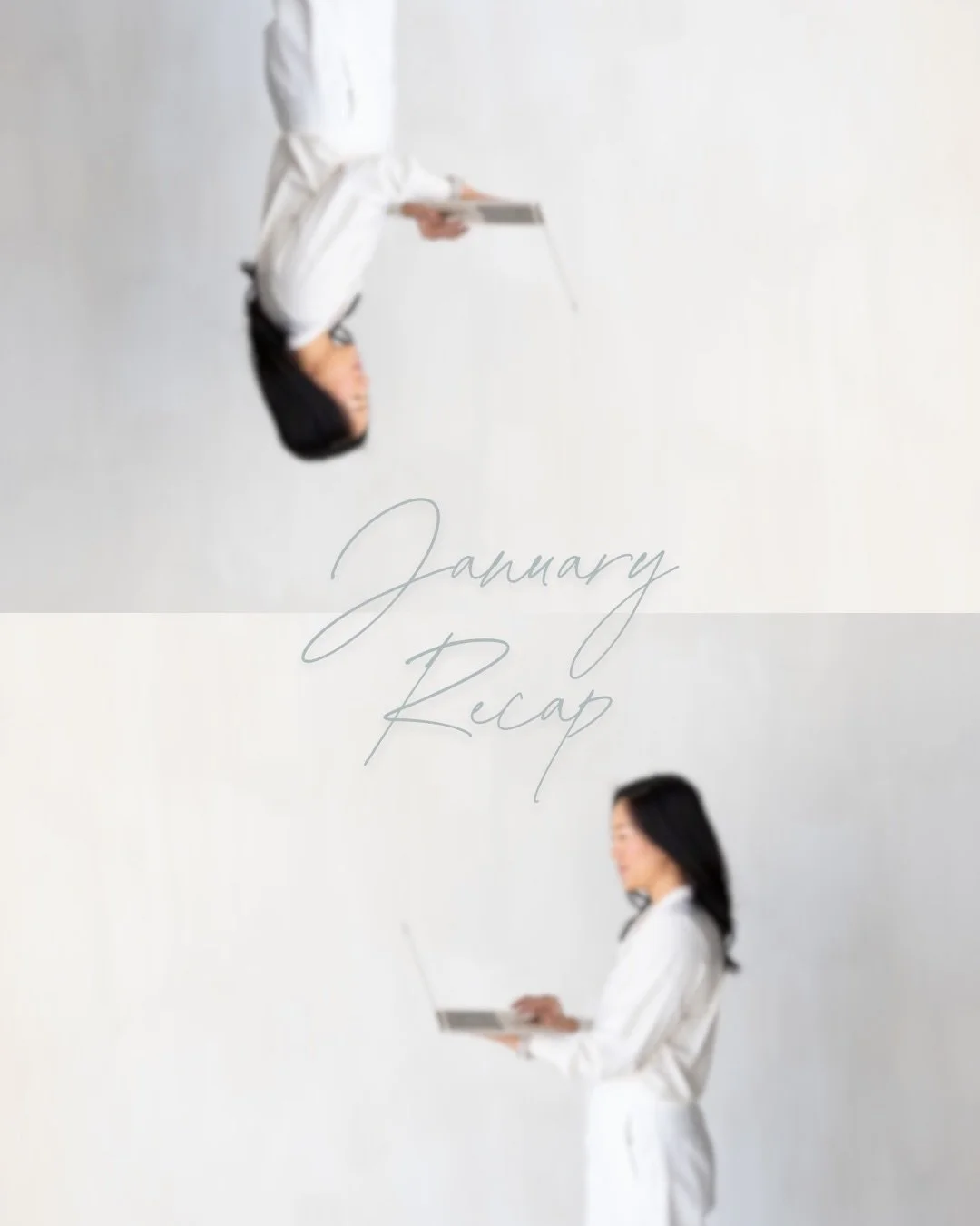 January was fast and furious. It ignited a fire inside me I didn't know I had. New beginnings and adventures. But I'm surrendering myself to it and leaning wayyyy in. LET'S GOOO. ✨