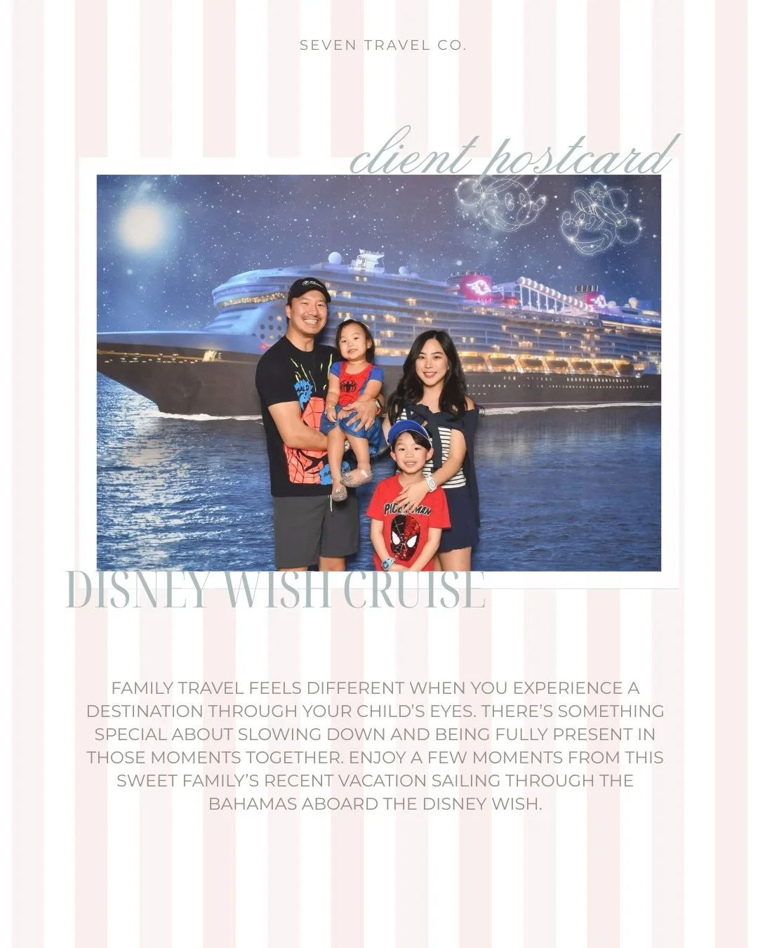 There&rsquo;s something incredibly special about watching families come together to experience new places and create memories side by side, and this trip was no exception. 

&ldquo;Tiffany was amazing to work with to make our dream vacation, come tru